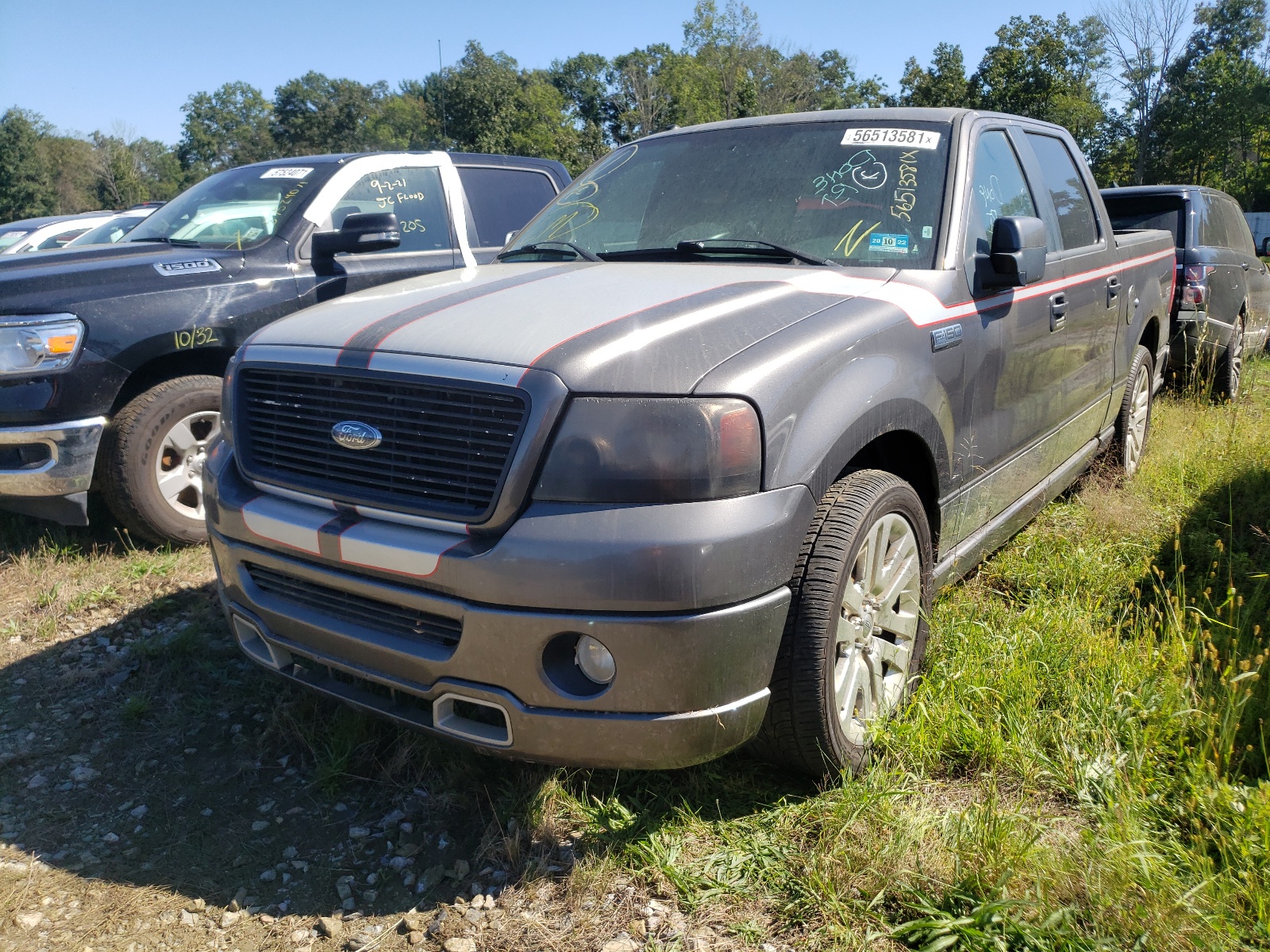 Photo 2 from auction – 2008 FORD F150 SUPER with VIN 1FTPW12598KD58449