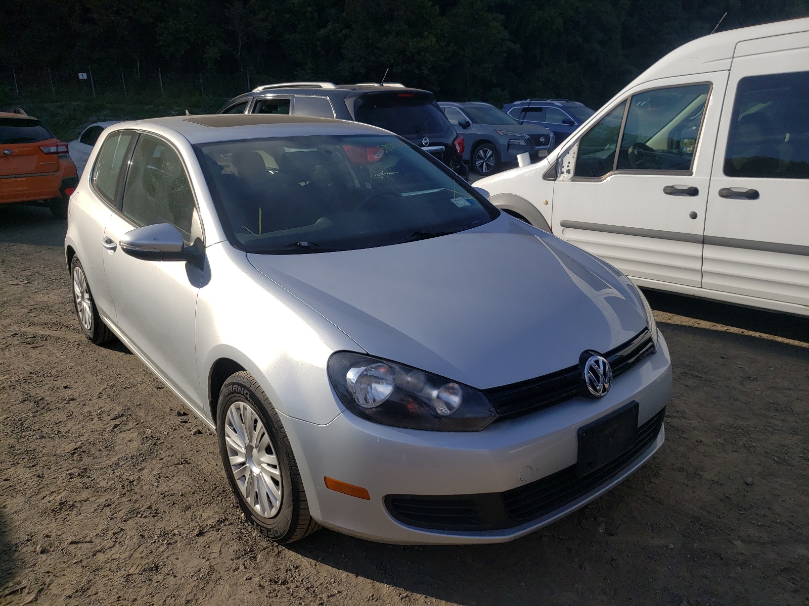 VOLKSWAGEN GOLF 2012 with VIN WVWAB7AJ7CW240842 - Photo from auction