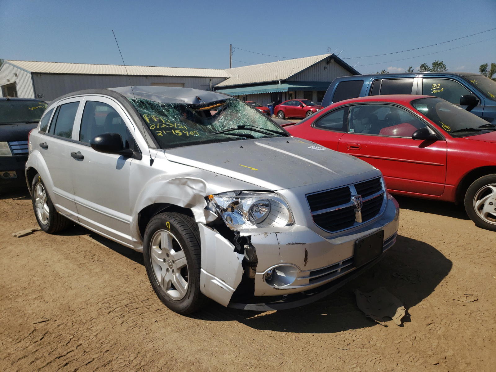 DODGE CALIBER SX 2008 with VIN 1B3HB48B98D530094 - Photo from auction