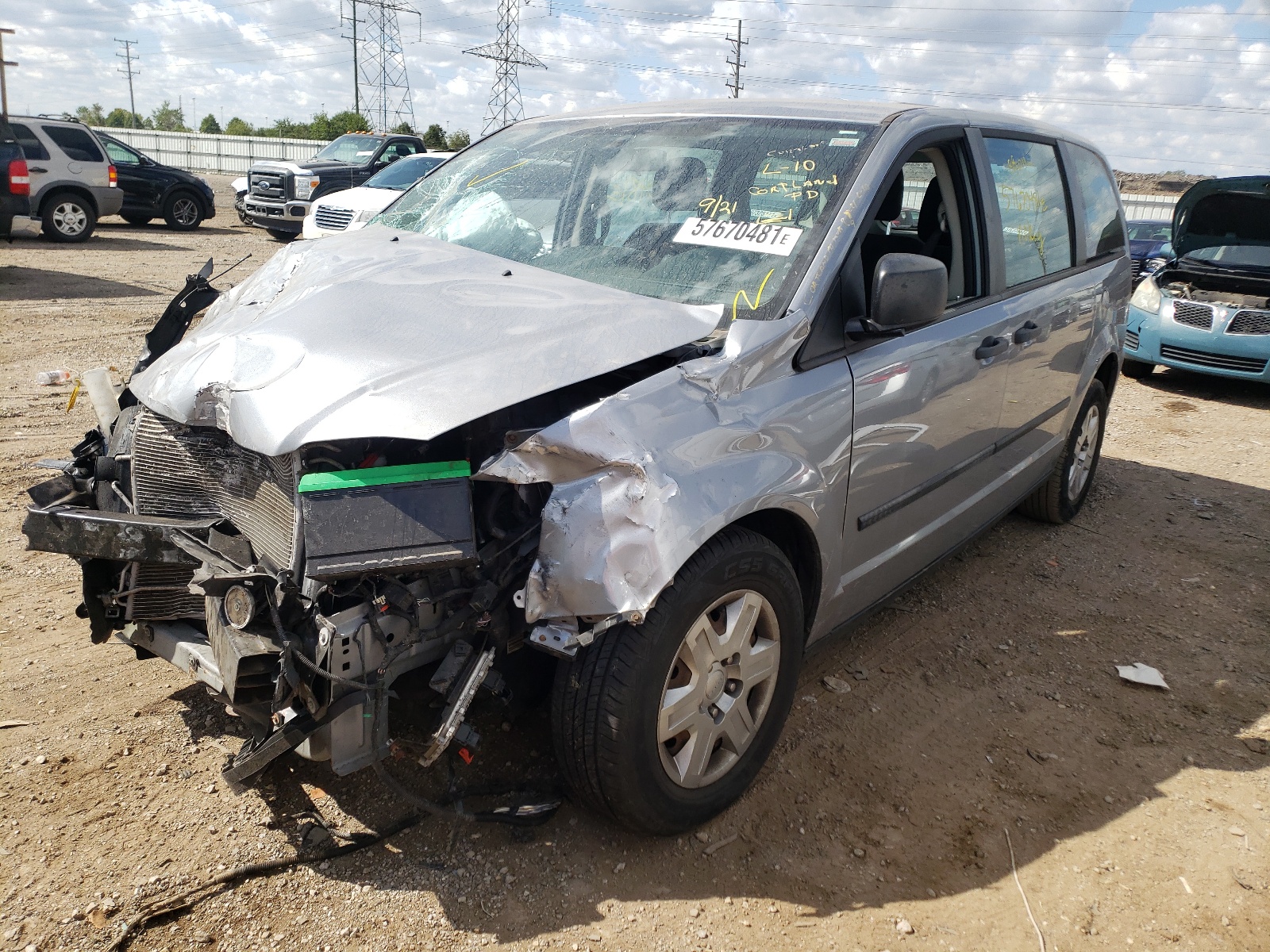 Photo 2 from auction – 2013 DODGE GRAND CARA with VIN 2C4RDGBG5DR683470