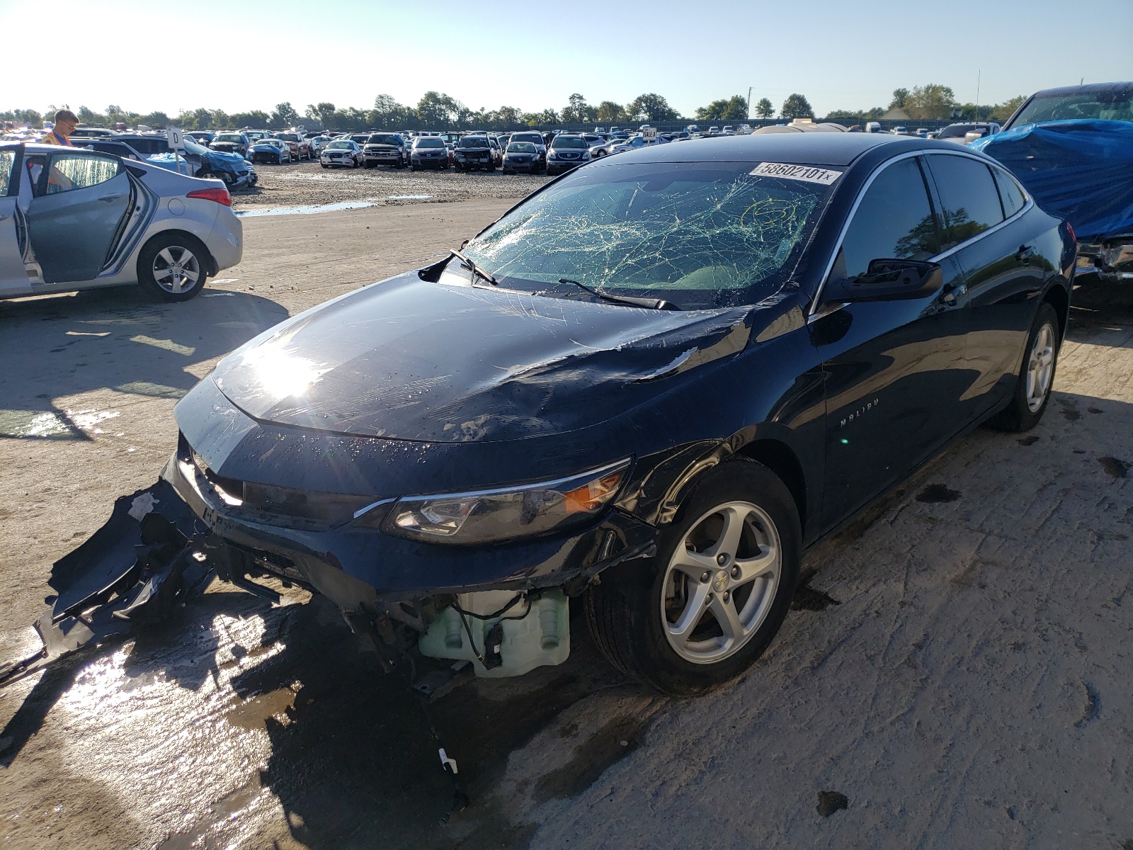 Photo 2 from auction – 2016 CHEVROLET MALIBU LS with VIN 1G1ZB5ST2GF342068