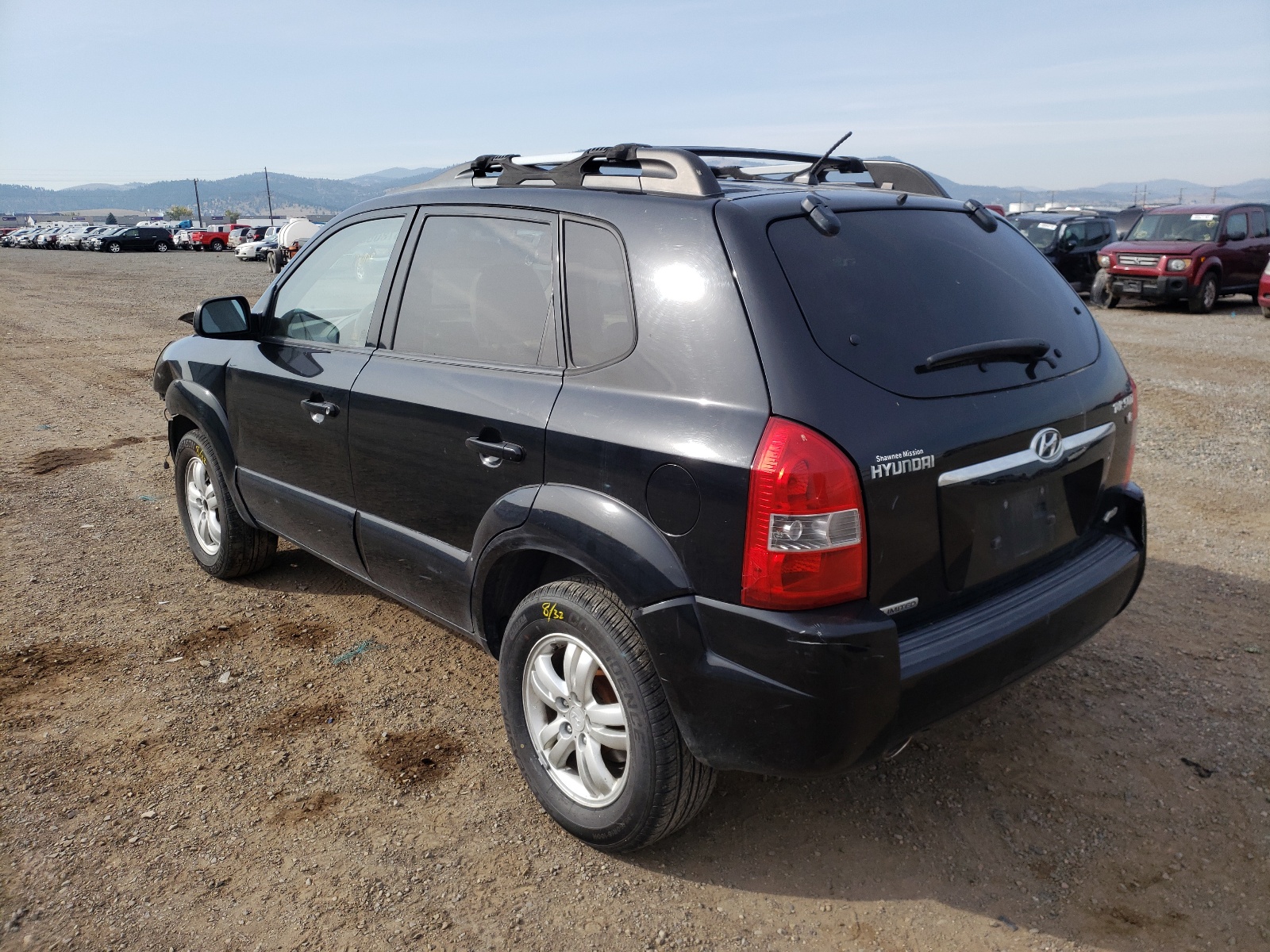 Photo 3 from auction – 2007 HYUNDAI TUCSON SE with VIN KM8JN72D27U620247
