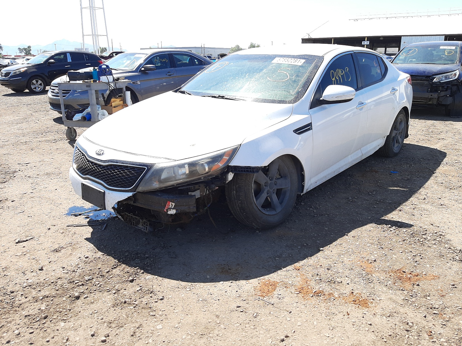 Photo 2 from auction – 2014 KIA OPTIMA LX with VIN 5XXGM4A77EG308276