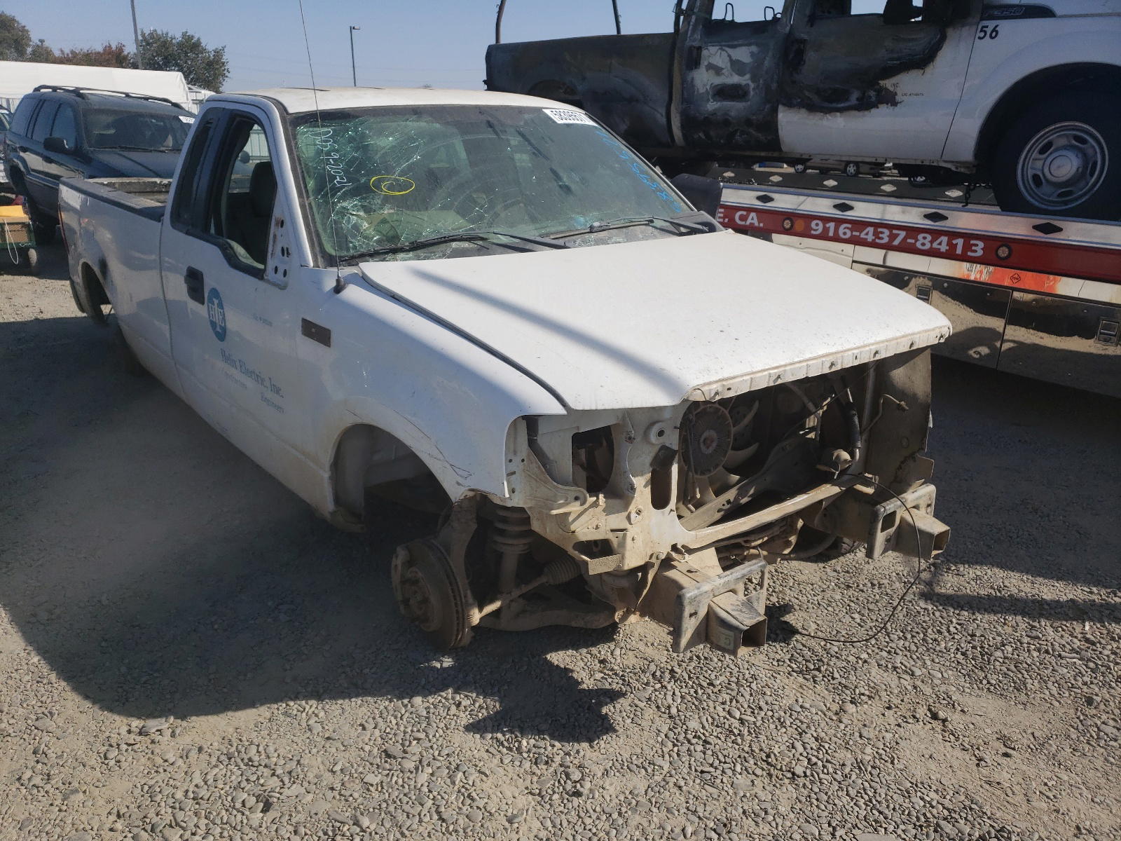 FORD F150 2006 with VIN 1FTRF12296NA93803 - Photo from auction