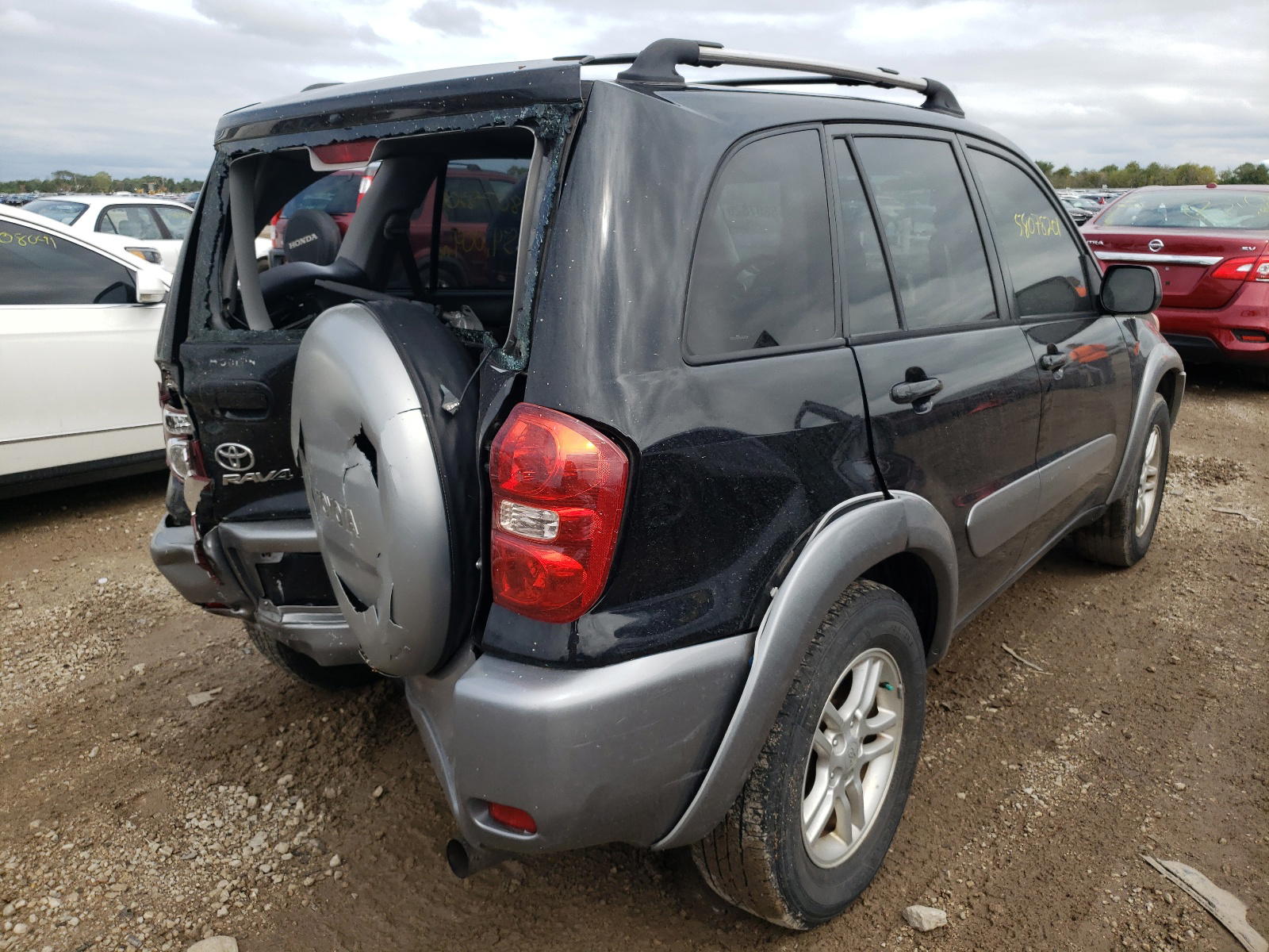 Photo 4 from auction – 2005 TOYOTA RAV4 with VIN JTEHD20VX50040006