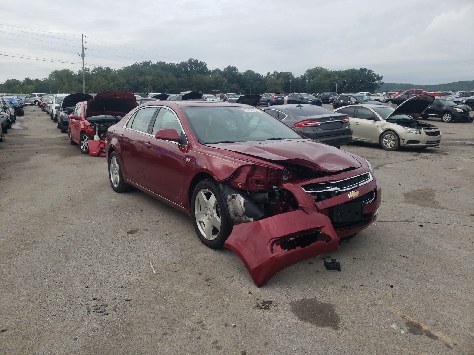 Photo 1 from auction – 2008 CHEVROLET MALIBU 2LT with VIN 1G1ZJ57748F293472