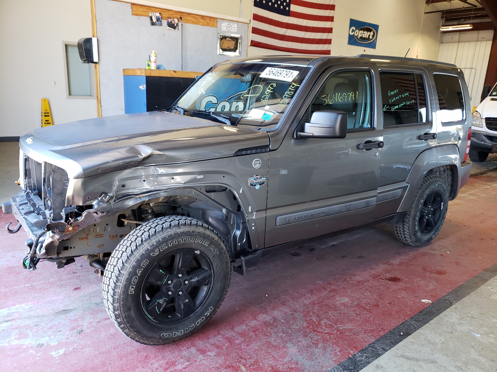 Photo 2 from auction – 2012 JEEP LIBERTY SP with VIN 1C4PJMAK0CW129814