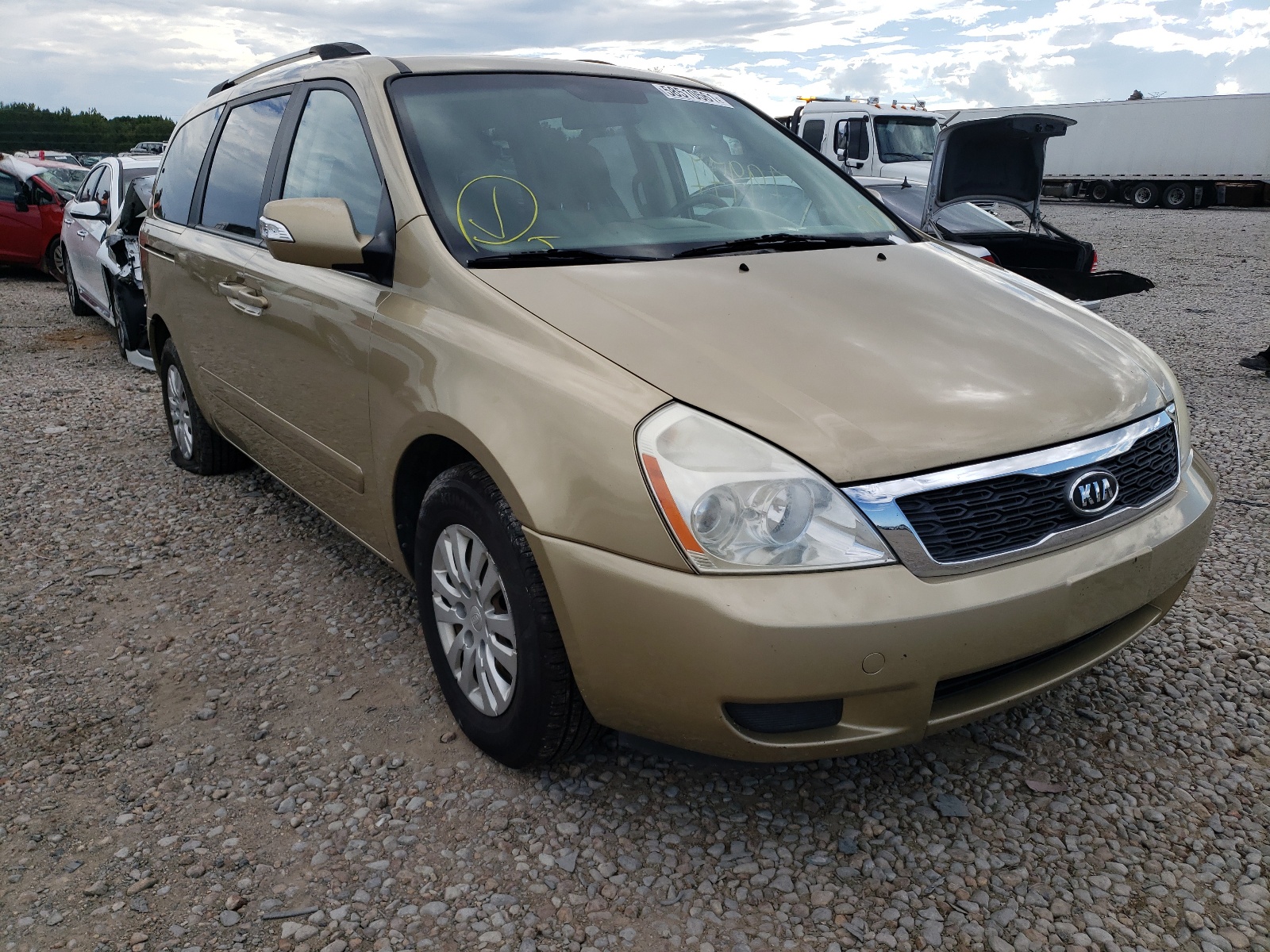 Photo 1 from auction – 2011 KIA SEDONA LX with VIN KNDMG4C71B6379250