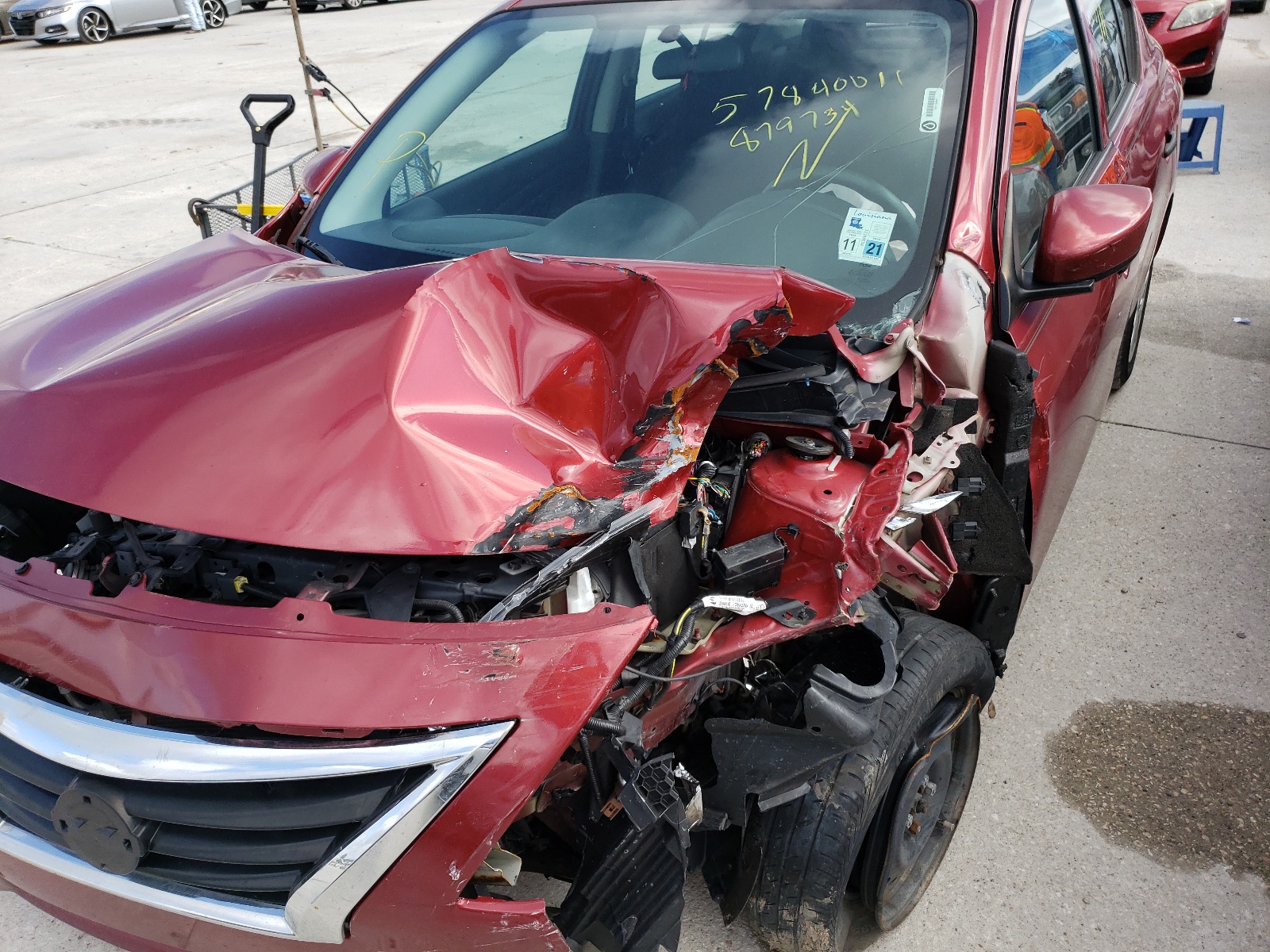 Photo 9 from auction – 2017 NISSAN VERSA S with VIN 3N1CN7AP4HL879734