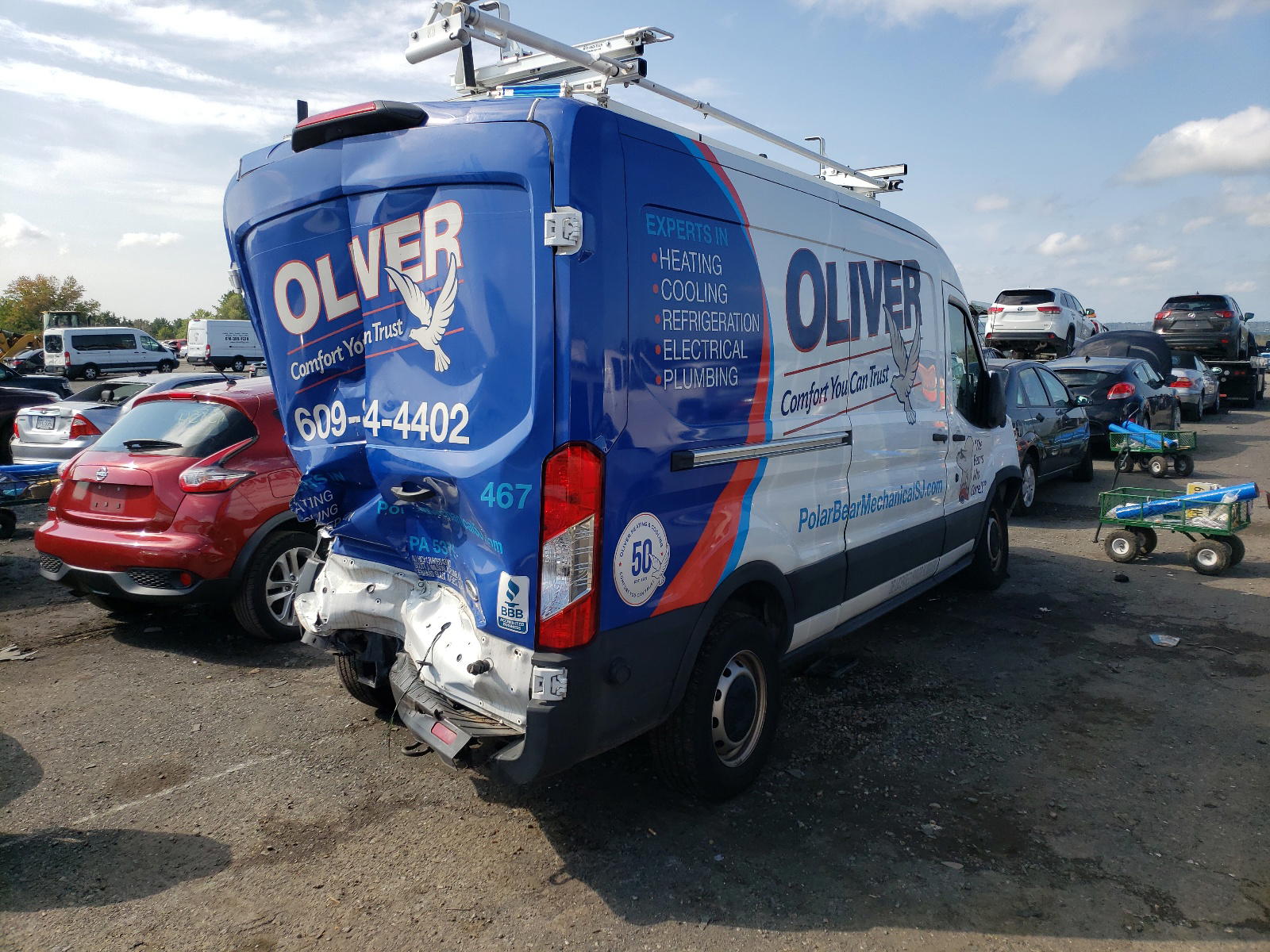 Photo 4 from auction – 2019 FORD TRANSIT T- with VIN 1FTYR2CM6KKA53294