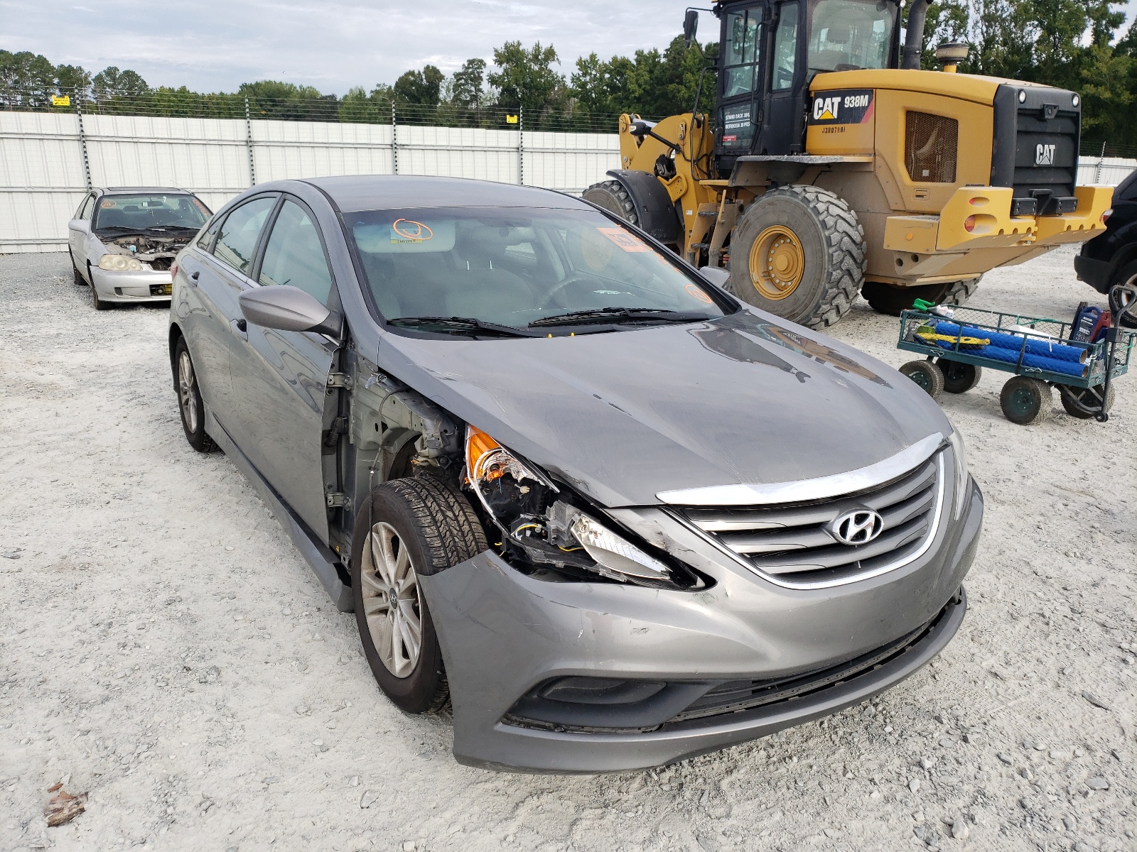 Photo 1 from auction – 2014 HYUNDAI SONATA GLS with VIN 5NPEB4AC2EH863473