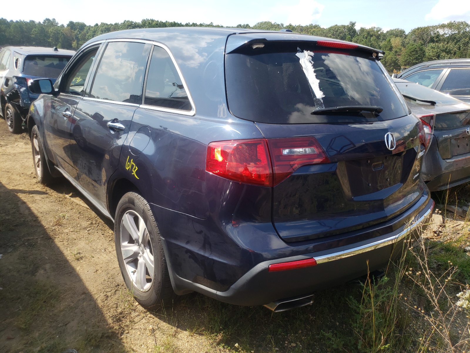Photo 3 from auction – 2013 ACURA MDX TECHNO with VIN 2HNYD2H32DH513621