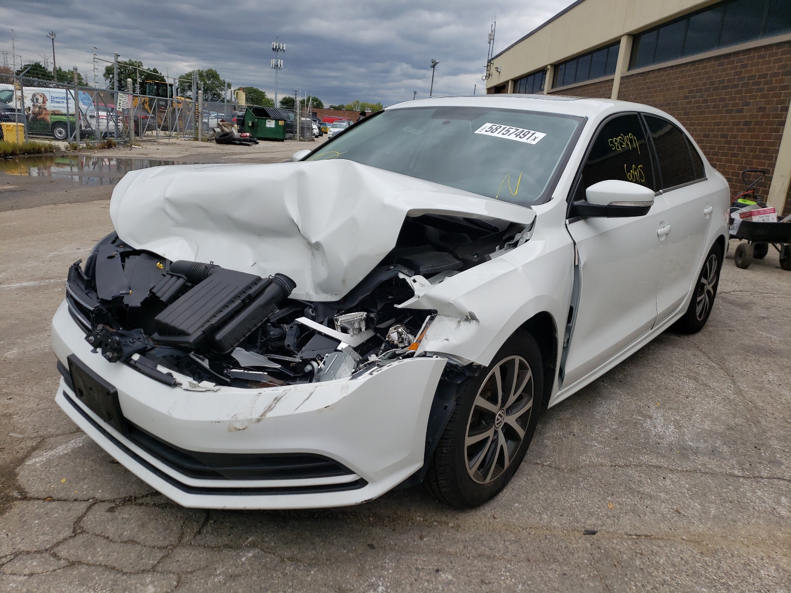 Photo 2 from auction – 2017 VOLKSWAGEN JETTA SE with VIN 3VWDB7AJ5HM200678