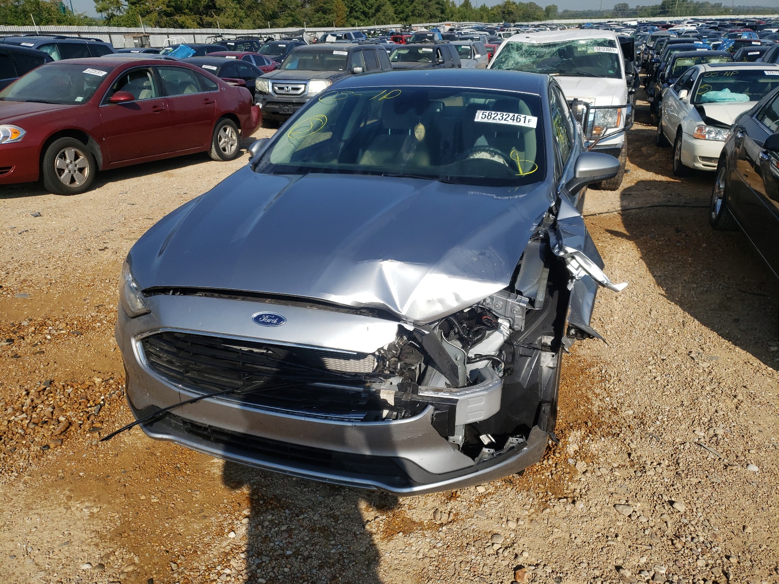 Photo 9 from auction – 2020 FORD FUSION S with VIN 3FA6P0G71LR221285