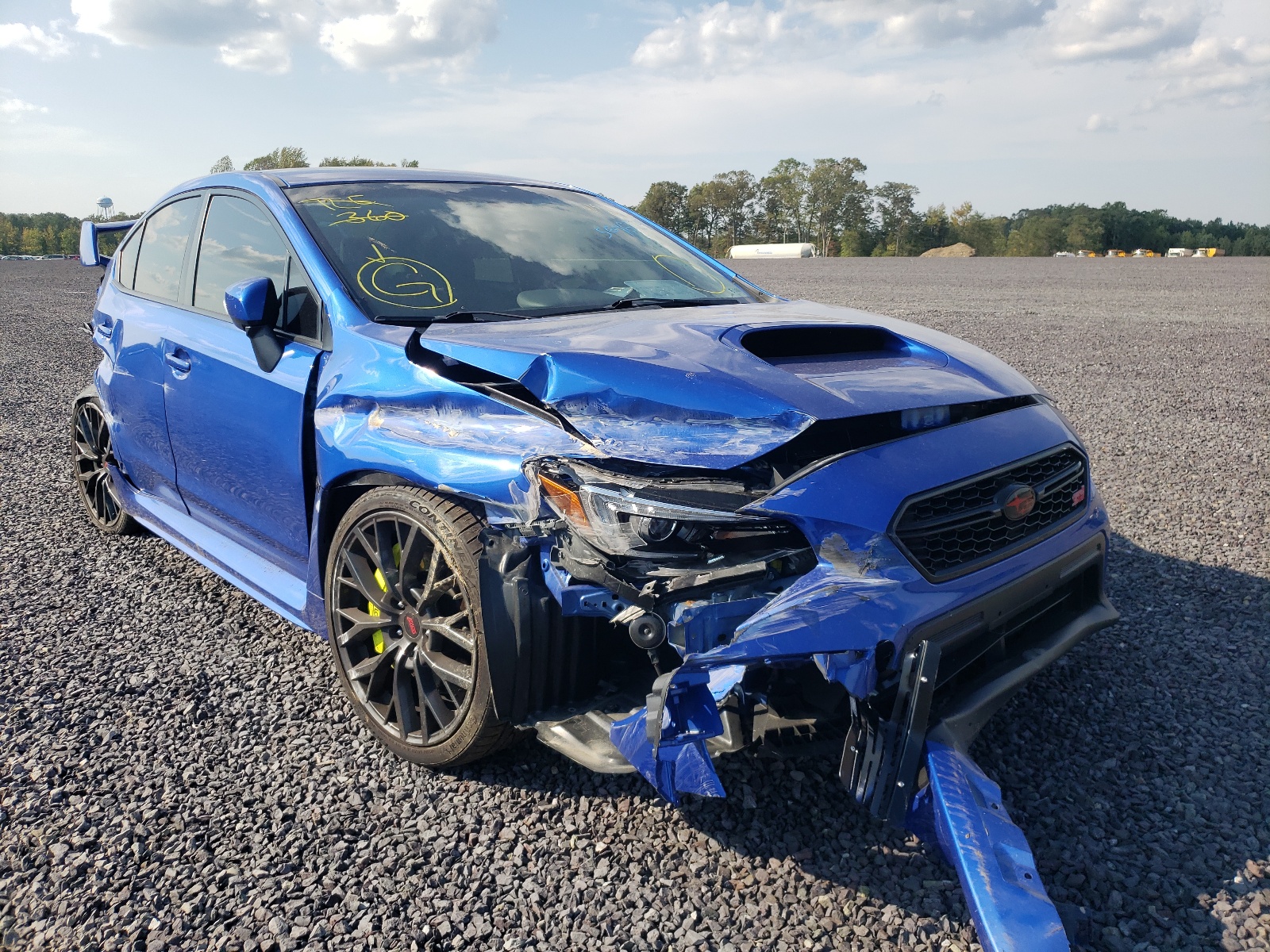 SUBARU WRX STI 2019 with VIN JF1VA2R62K9807260 - Photo from auction