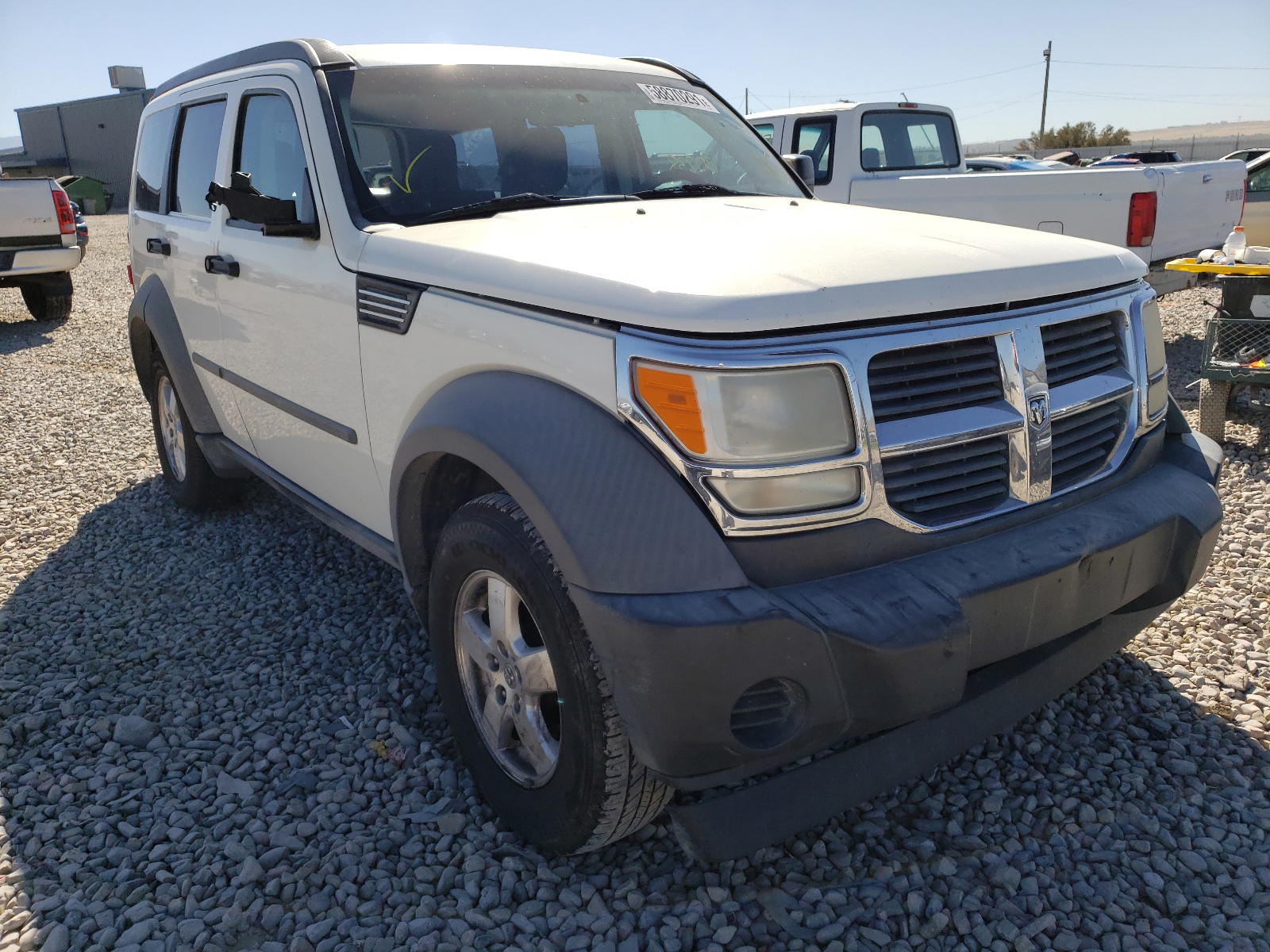 DODGE NITRO SXT 2007 with VIN 1D8GT28K17W596669 - Photo from auction