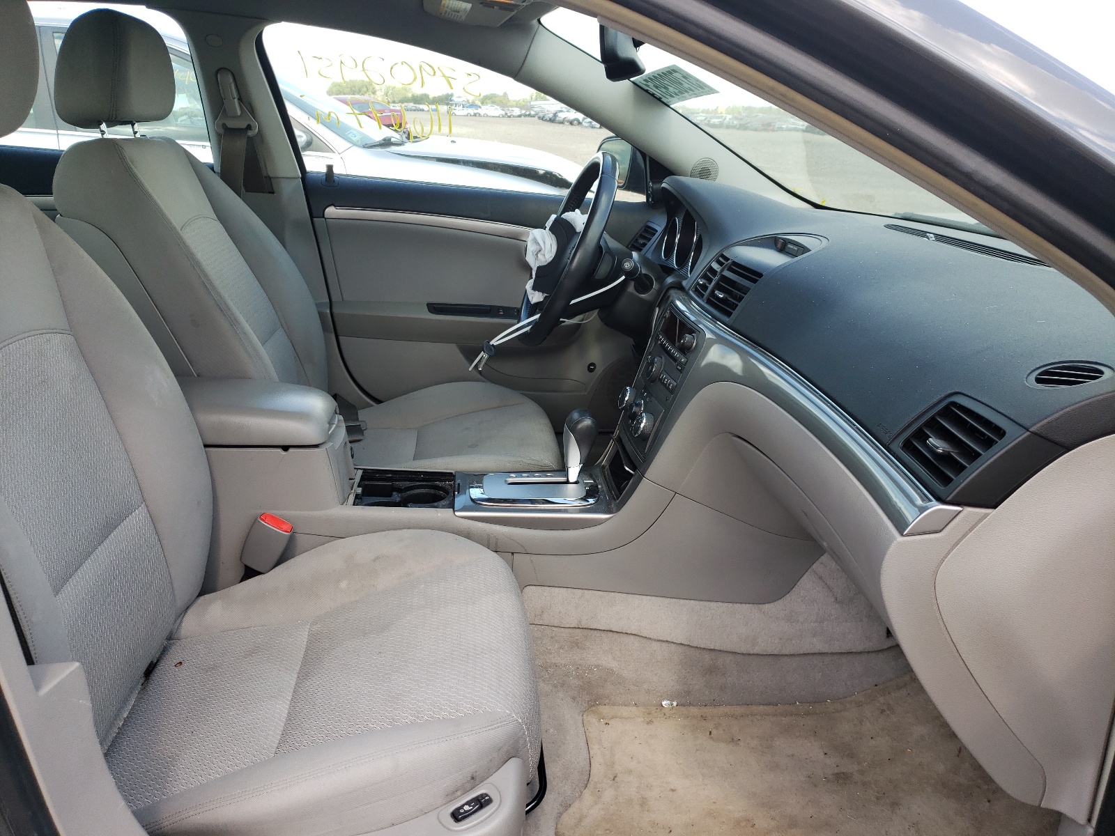 Photo 5 from auction – 2009 SATURN AURA XE with VIN 1G8ZS57B99F207075