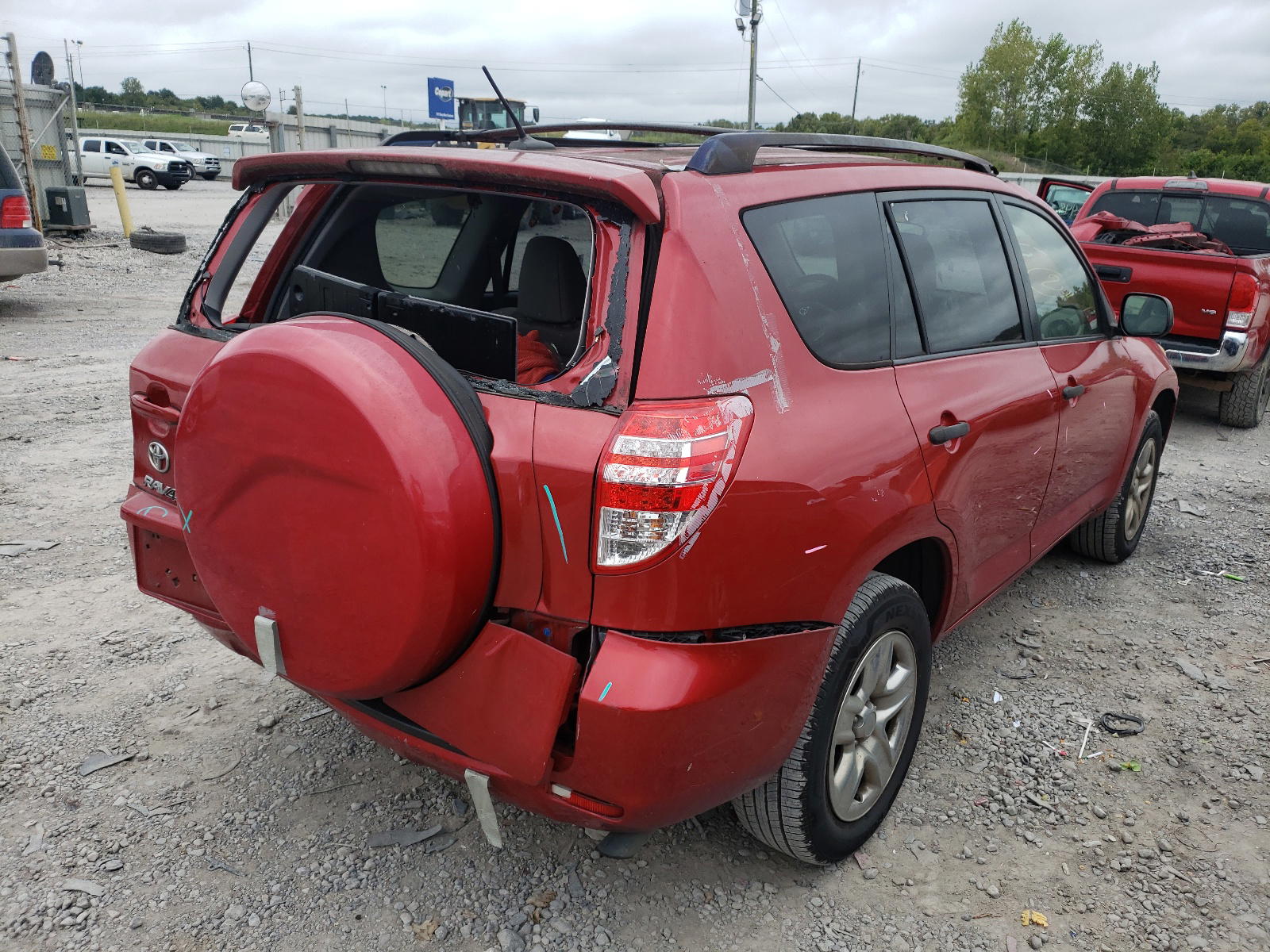 Photo 4 from auction – 2012 TOYOTA RAV4 with VIN JTMZF4DV9CD032770