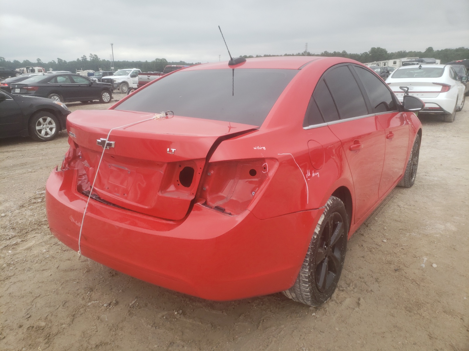 Photo 4 from auction – 2015 CHEVROLET CRUZE with VIN 1G1PE5SB7F7235256