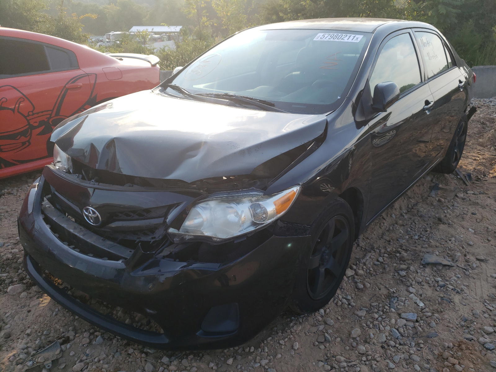 Photo 2 from auction – 2012 TOYOTA COROLLA BA with VIN 2T1BU4EE7CC870492