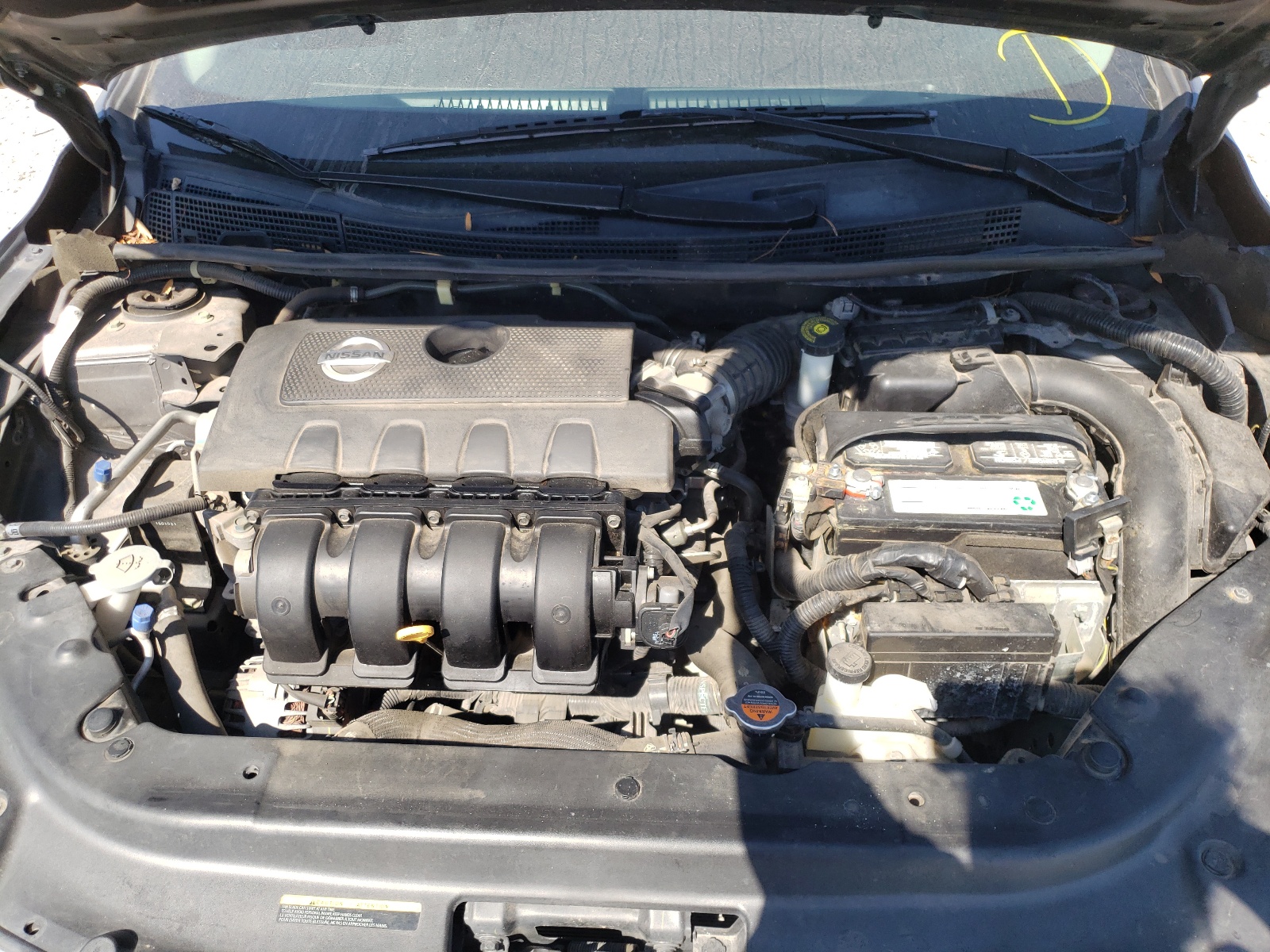 Photo 7 from auction – 2015 NISSAN SENTRA S with VIN 3N1AB7AP5FY258261