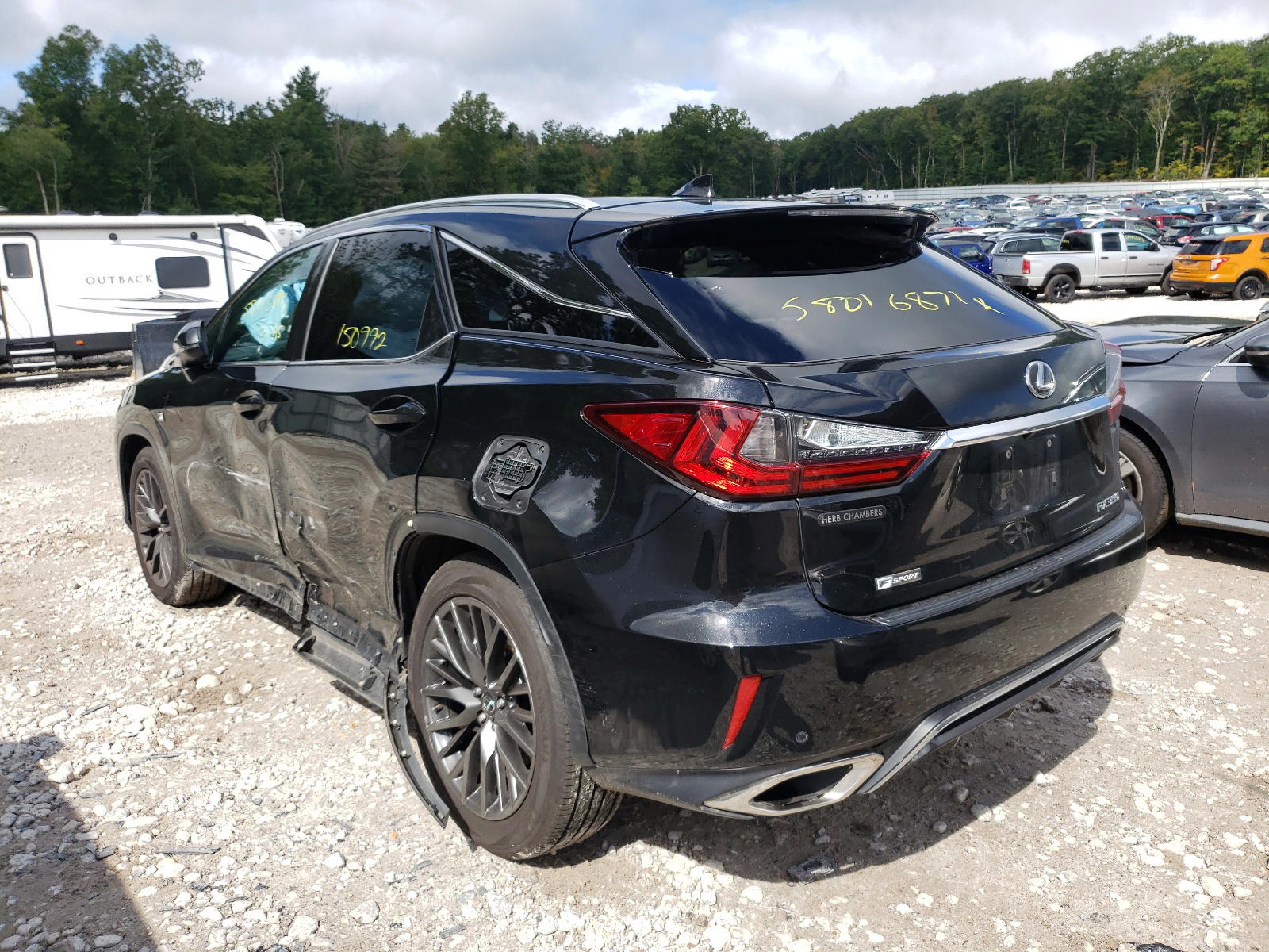 Photo 3 from auction – 2016 LEXUS RX 350 BAS with VIN 2T2BZMCA0GC011957
