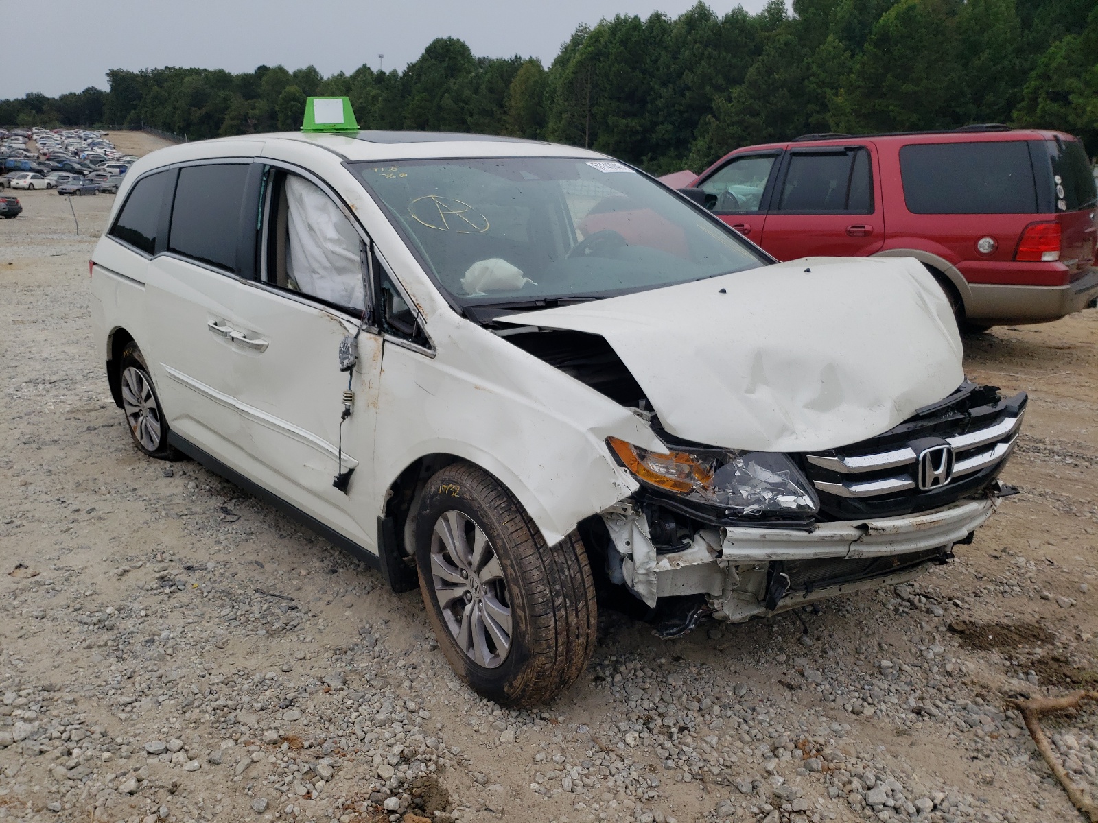 Photo 1 from auction – 2017 HONDA ODYSSEY EX with VIN 5FNRL5H60HB026860