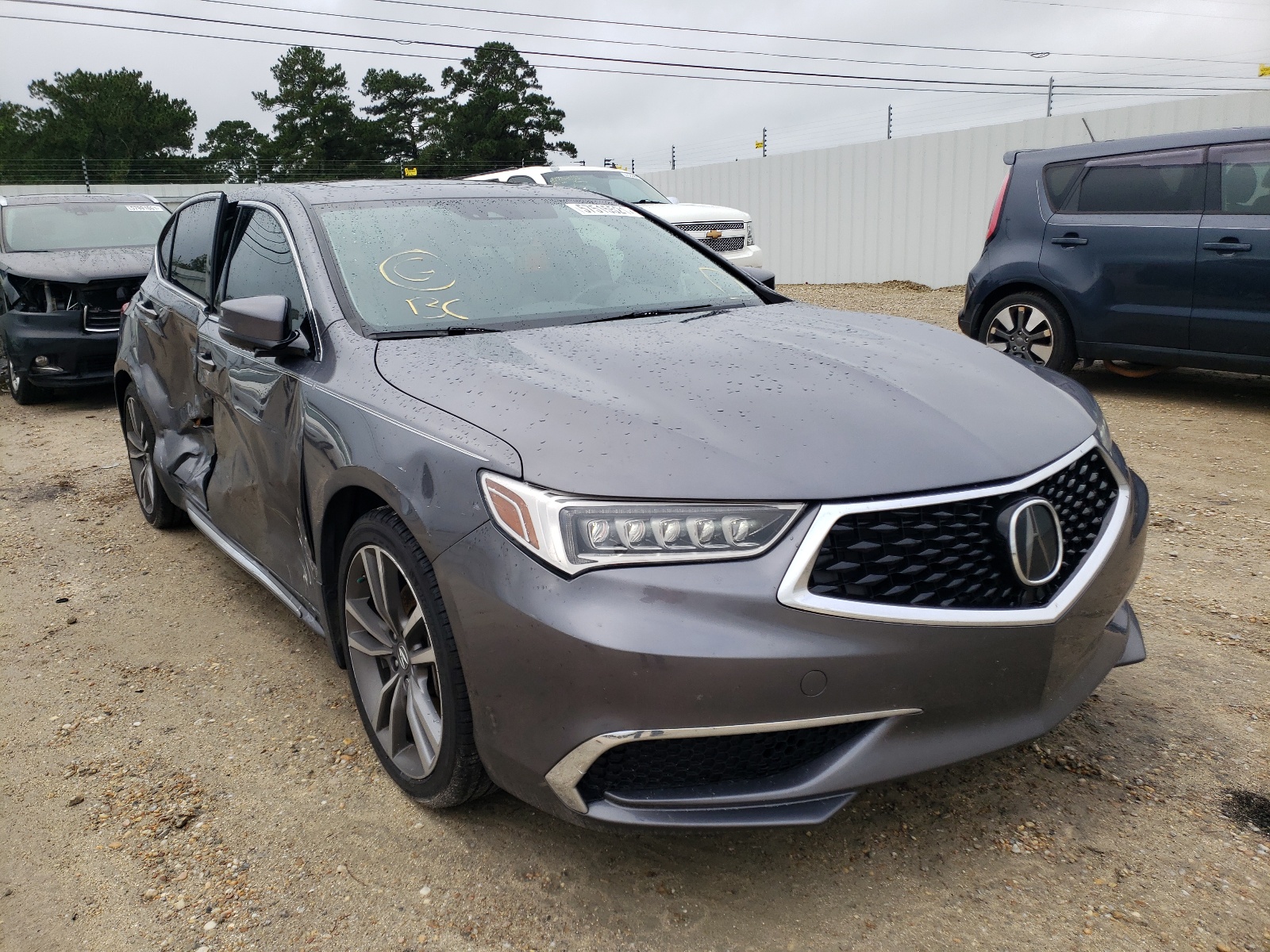 ACURA TLX TECHNO 2020 with VIN 19UUB2F49LA004517 - Photo from auction