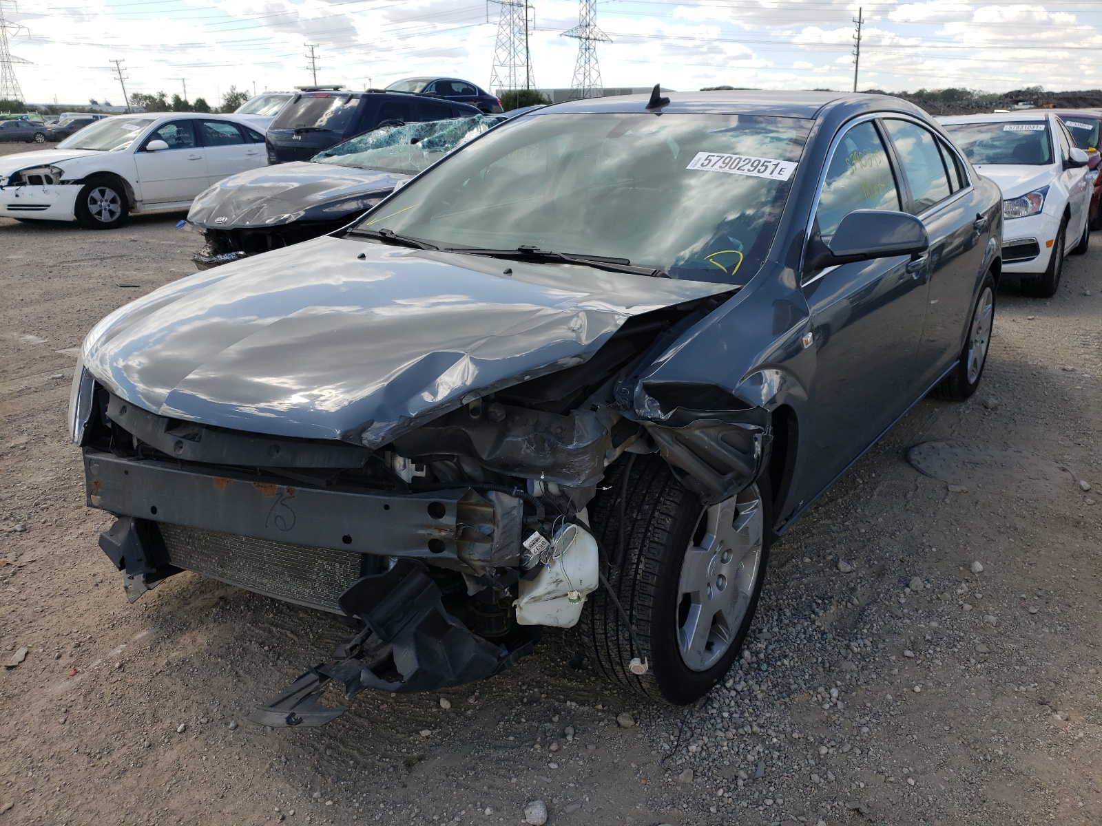 Photo 2 from auction – 2009 SATURN AURA XE with VIN 1G8ZS57B99F207075