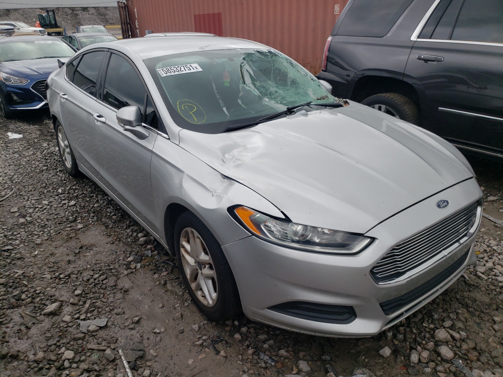 FORD FUSION SE 2014 with VIN 3FA6P0H70ER312176 - Photo from auction