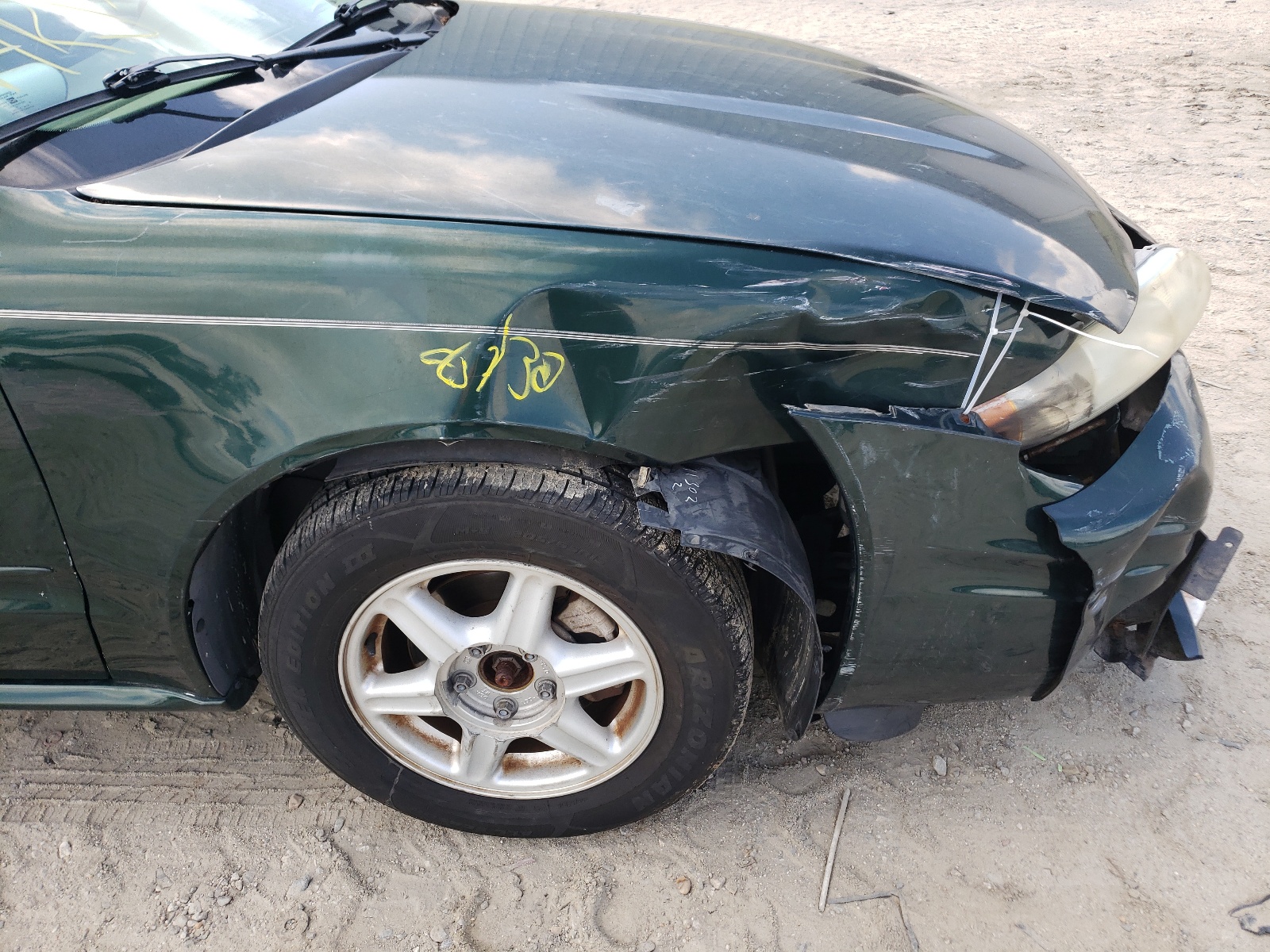 Photo 9 from auction – 2002 OLDSMOBILE ALERO GL with VIN 1G3NL52EX2C231895