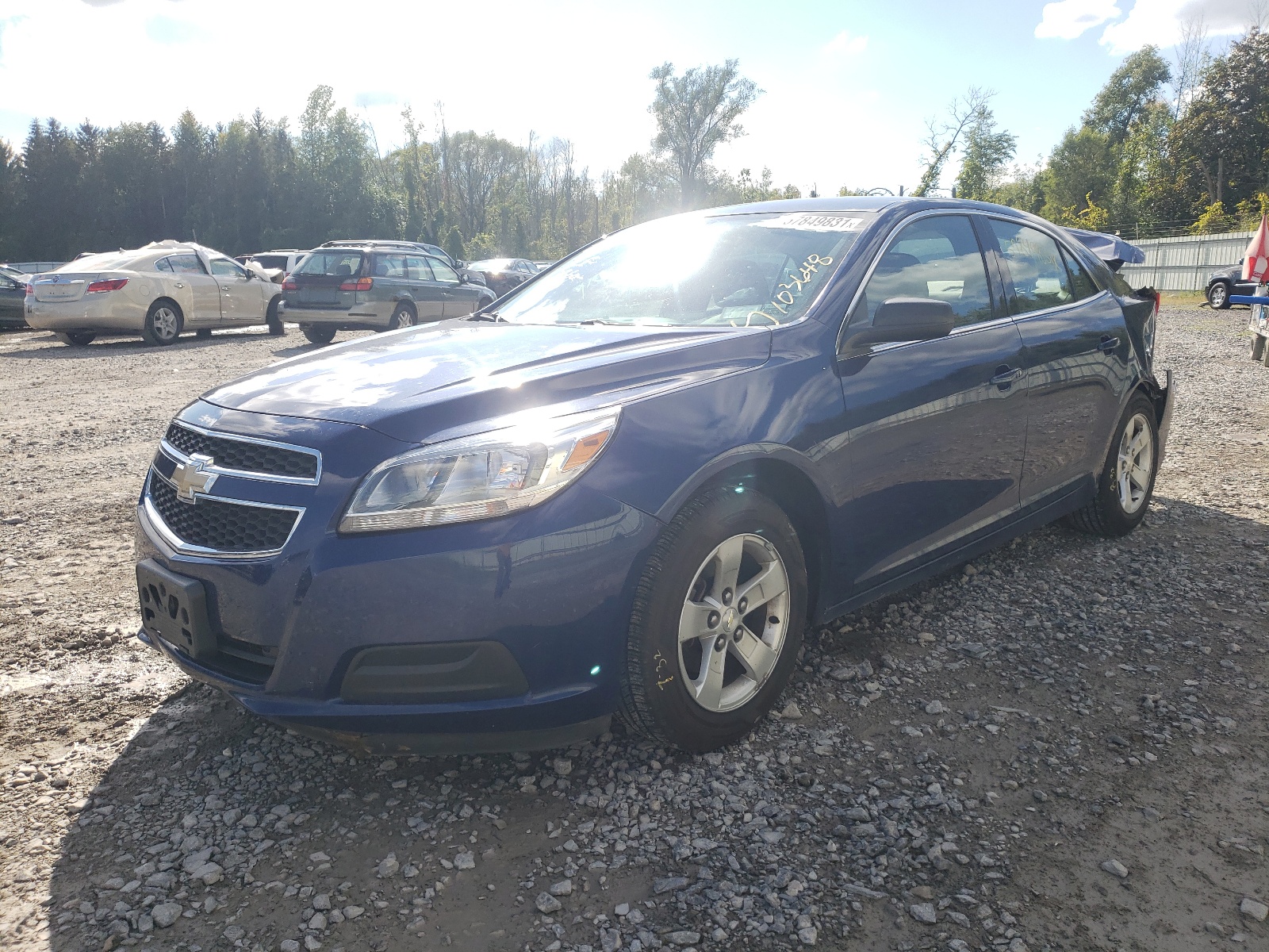 Photo 2 from auction – 2013 CHEVROLET MALIBU LS with VIN 1G11B5SA7DU120130