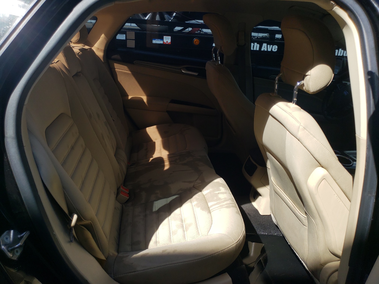 Photo 6 from auction – 2013 FORD FUSION SE with VIN 3FA6P0HR9DR158762