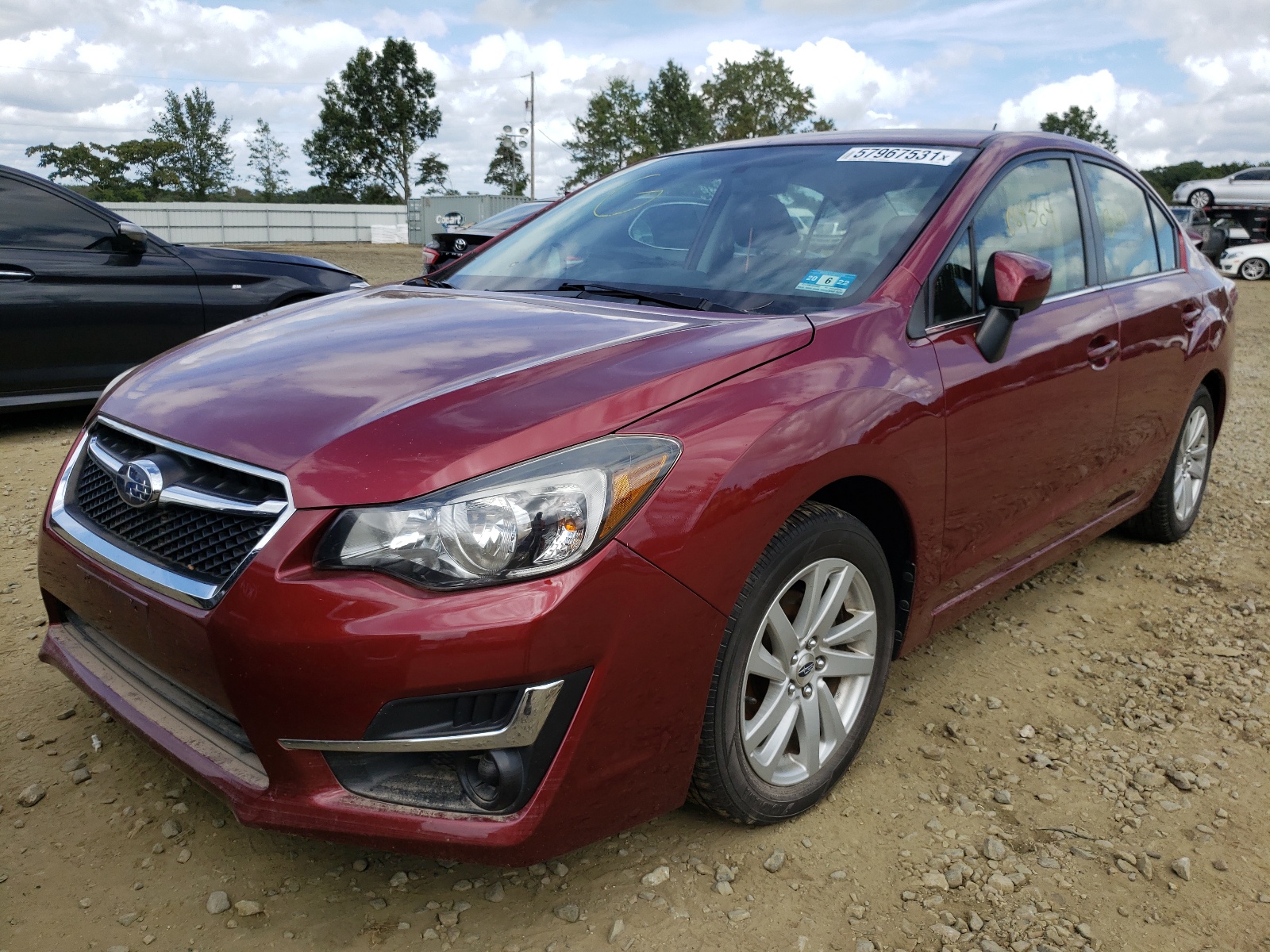 Фото 2 с аукциона – 2015 SUBARU IMPREZA PR с VIN JF1GJAC62FH016069