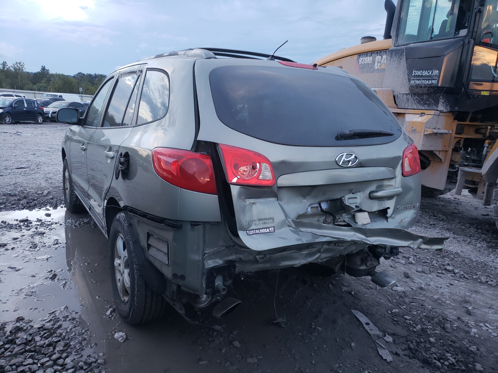 Photo 3 from auction – 2007 HYUNDAI SANTA FE G with VIN 5NMSG13DX7H043750