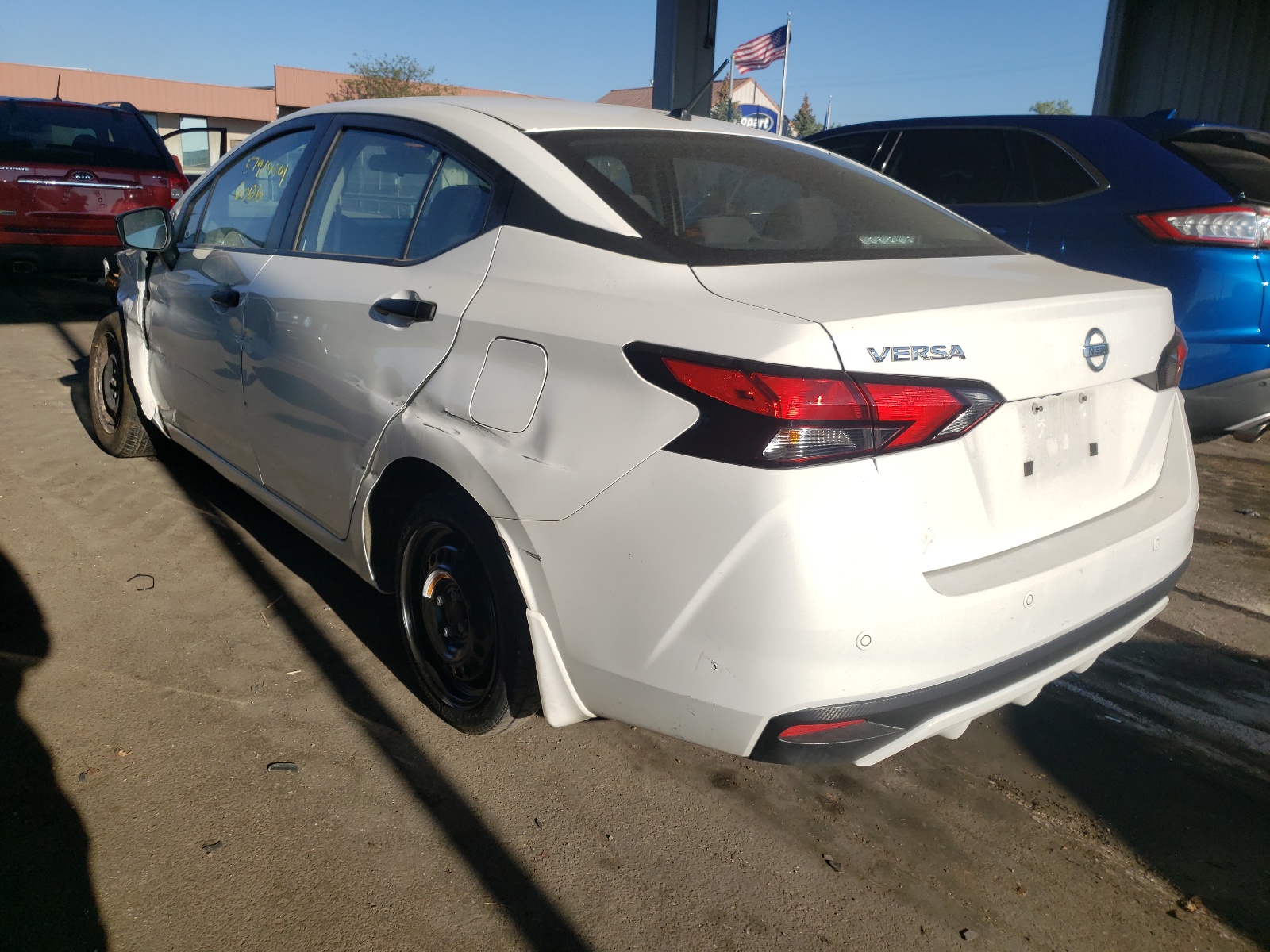 Photo 3 from auction – 2020 NISSAN VERSA S with VIN 3N1CN8BV0LL843891