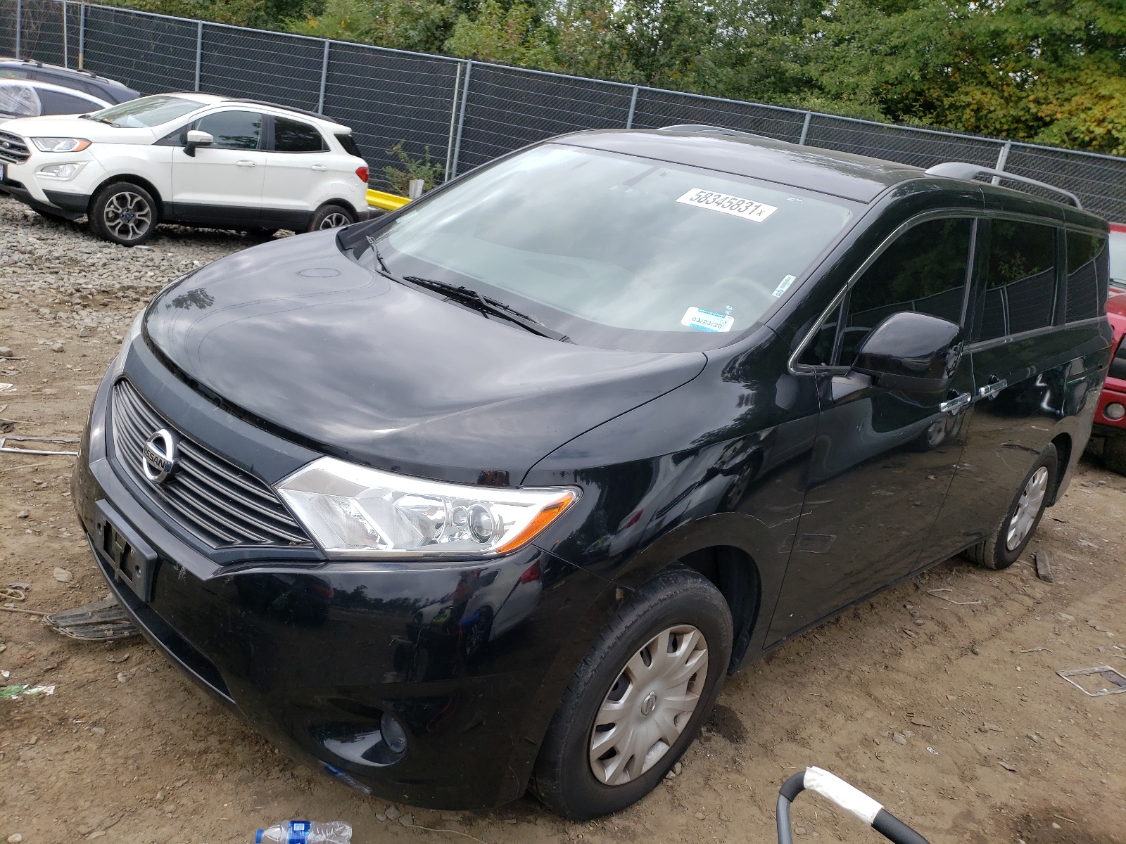 Photo 2 from auction – 2015 NISSAN QUEST S with VIN JN8AE2KP1F9124167