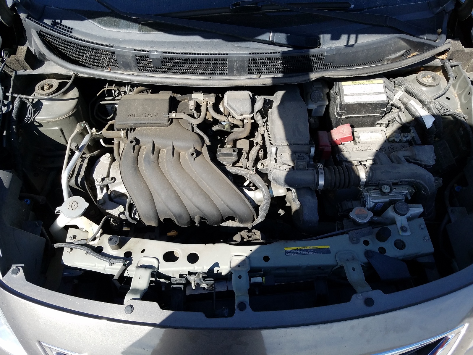 Photo 7 from auction – 2014 NISSAN VERSA S with VIN 3N1CN7AP4EL810070