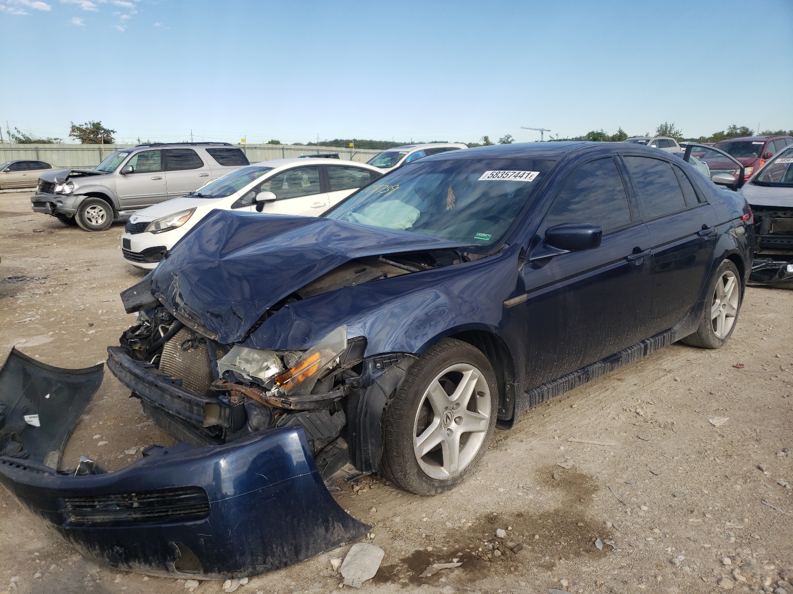 Photo 12 from auction – 2004 ACURA TL with VIN 19UUA66264A073739