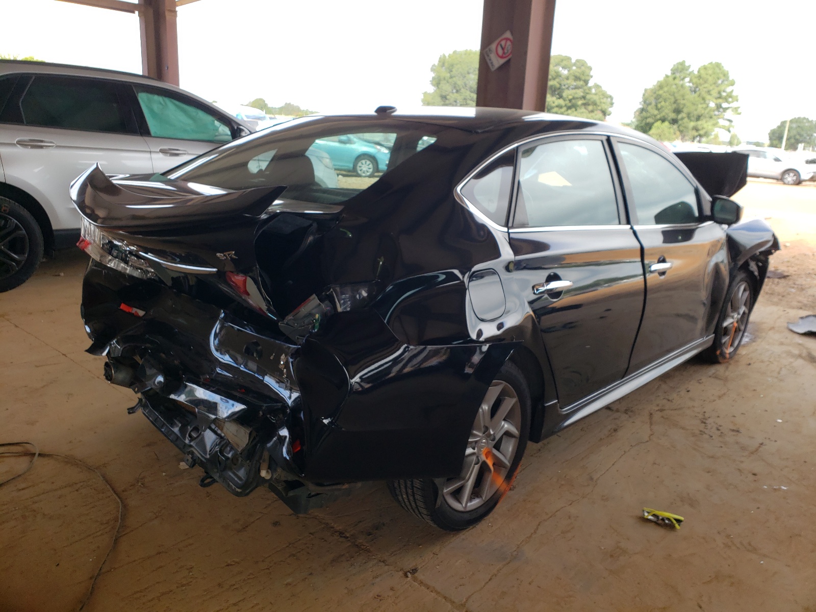 Photo 4 from auction – 2013 NISSAN SENTRA S with VIN 3N1AB7AP1DL684491