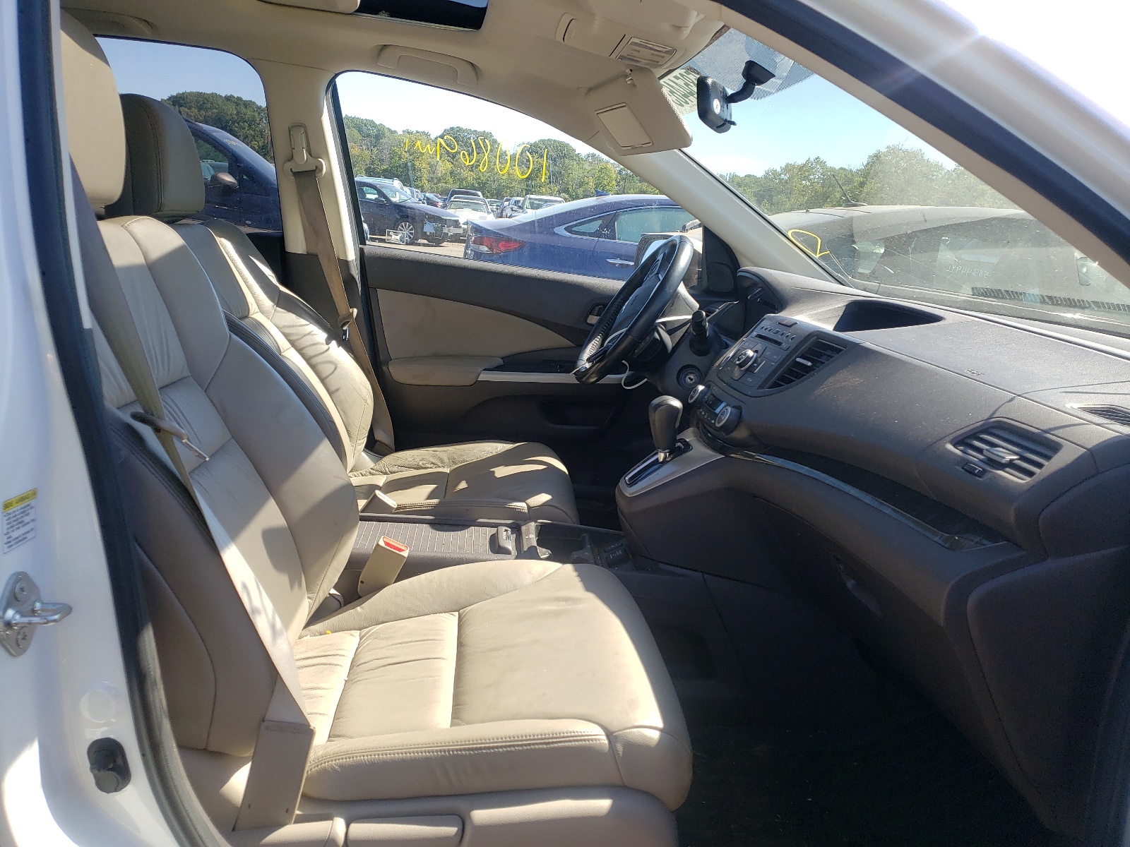 Photo 5 from auction – 2012 HONDA CR-V EXL with VIN 5J6RM4H76CL066327