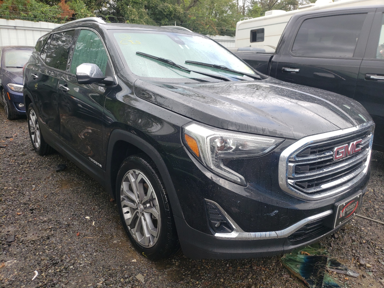 GMC TERRAIN SL 2020 with VIN 3GKALVEV3LL100537 - Photo from auction
