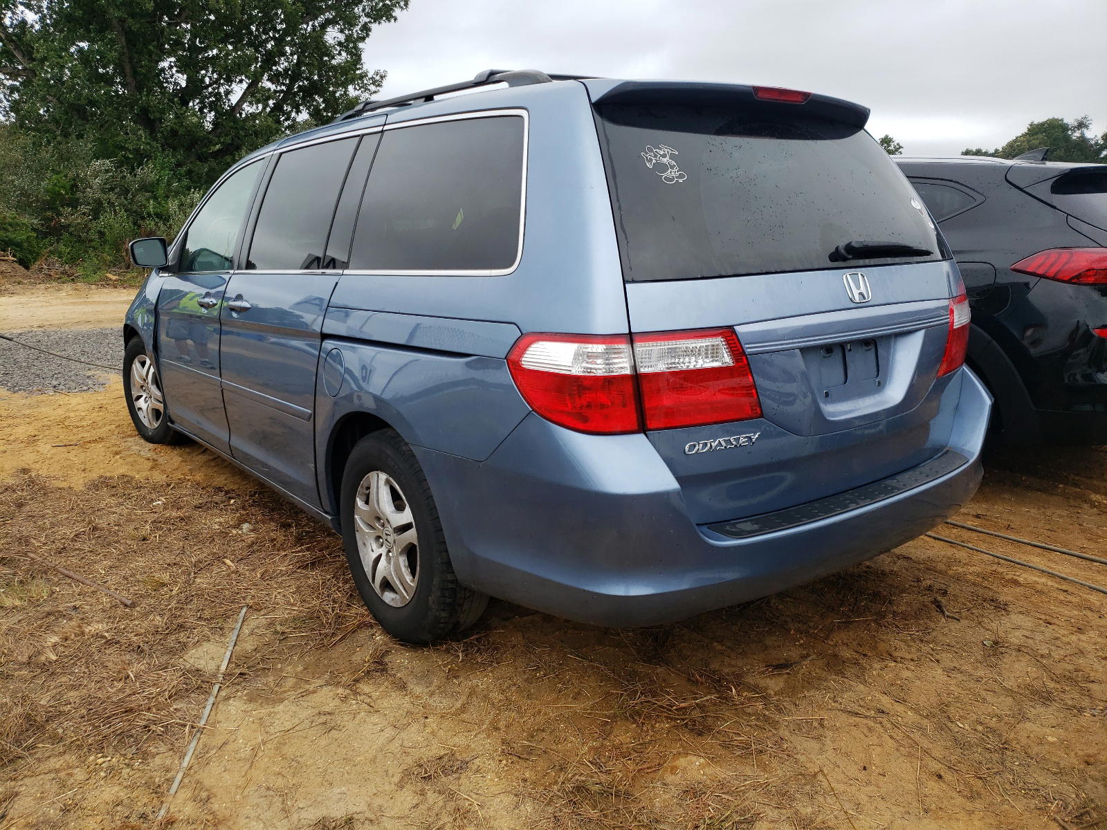 Photo 3 from auction – 2007 HONDA ODYSSEY EX with VIN 5FNRL38457B093522