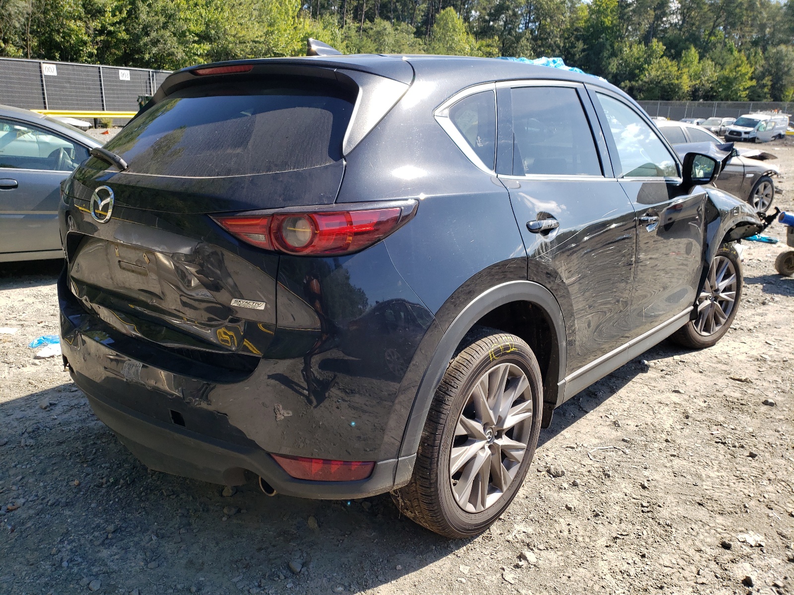 Photo 4 from auction – 2019 MAZDA CX-5 GRAND with VIN JM3KFBDM6K0602542