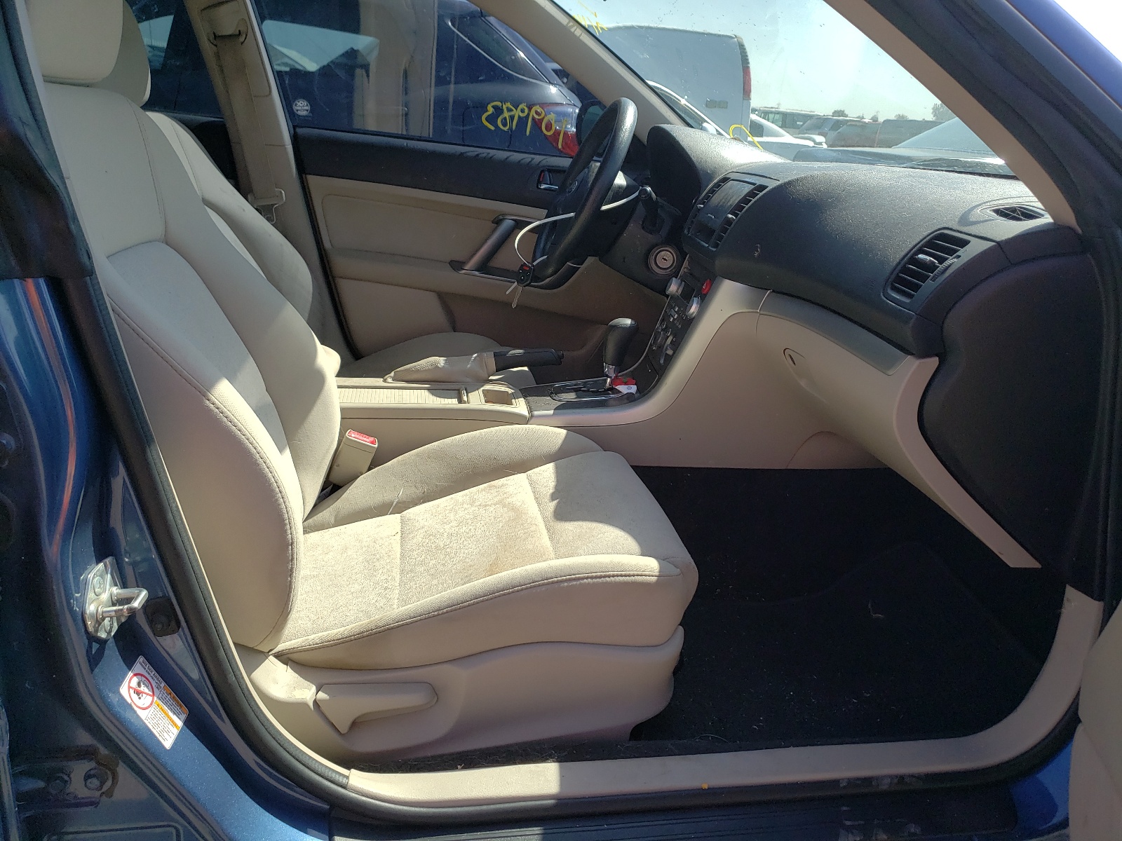 Photo 5 from auction – 2009 SUBARU LEGACY 2.5 with VIN 4S3BL616497210028