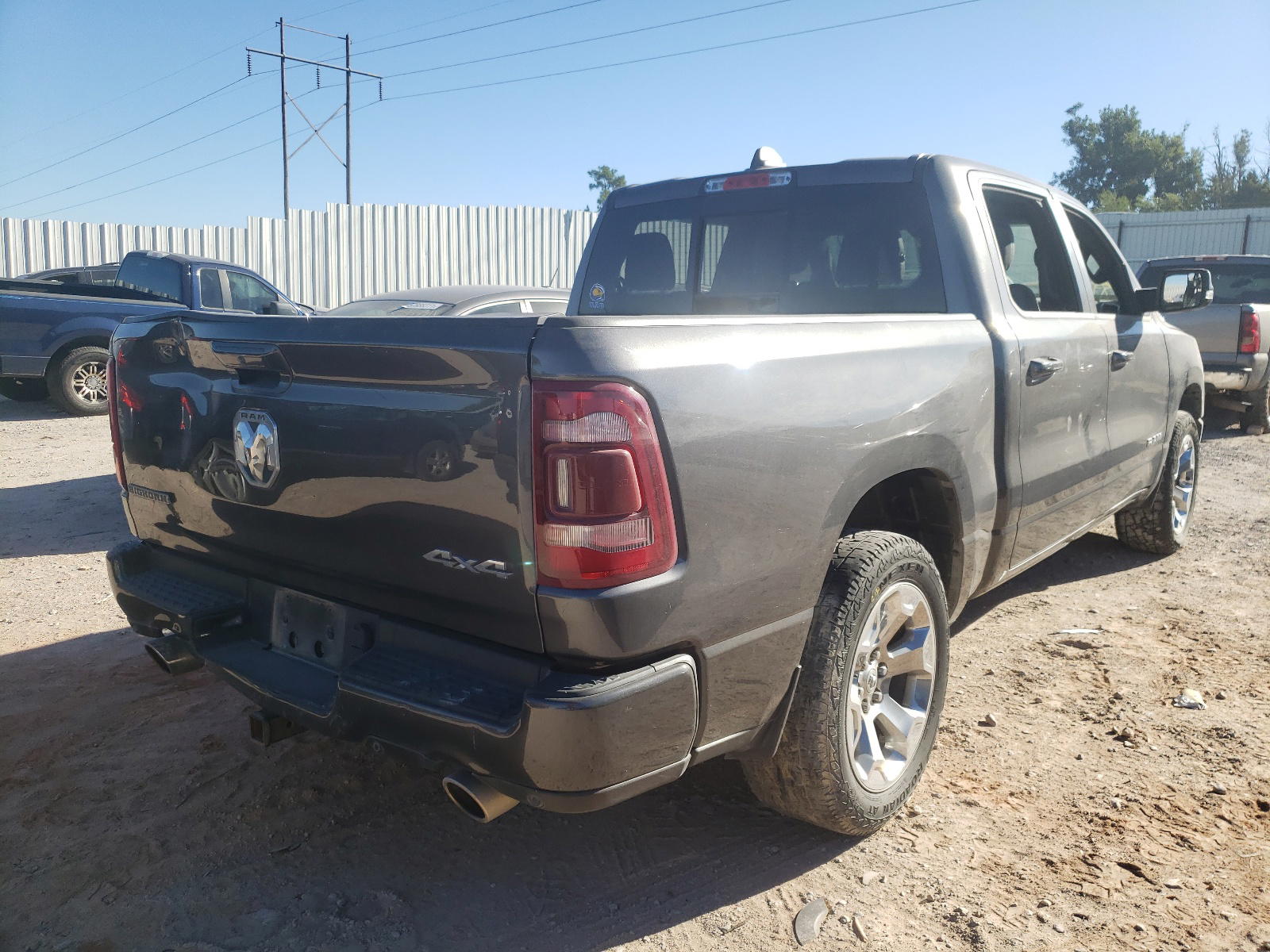 Photo 4 from auction – 2019 RAM 1500 BIG H with VIN 1C6SRFFT3KN563205