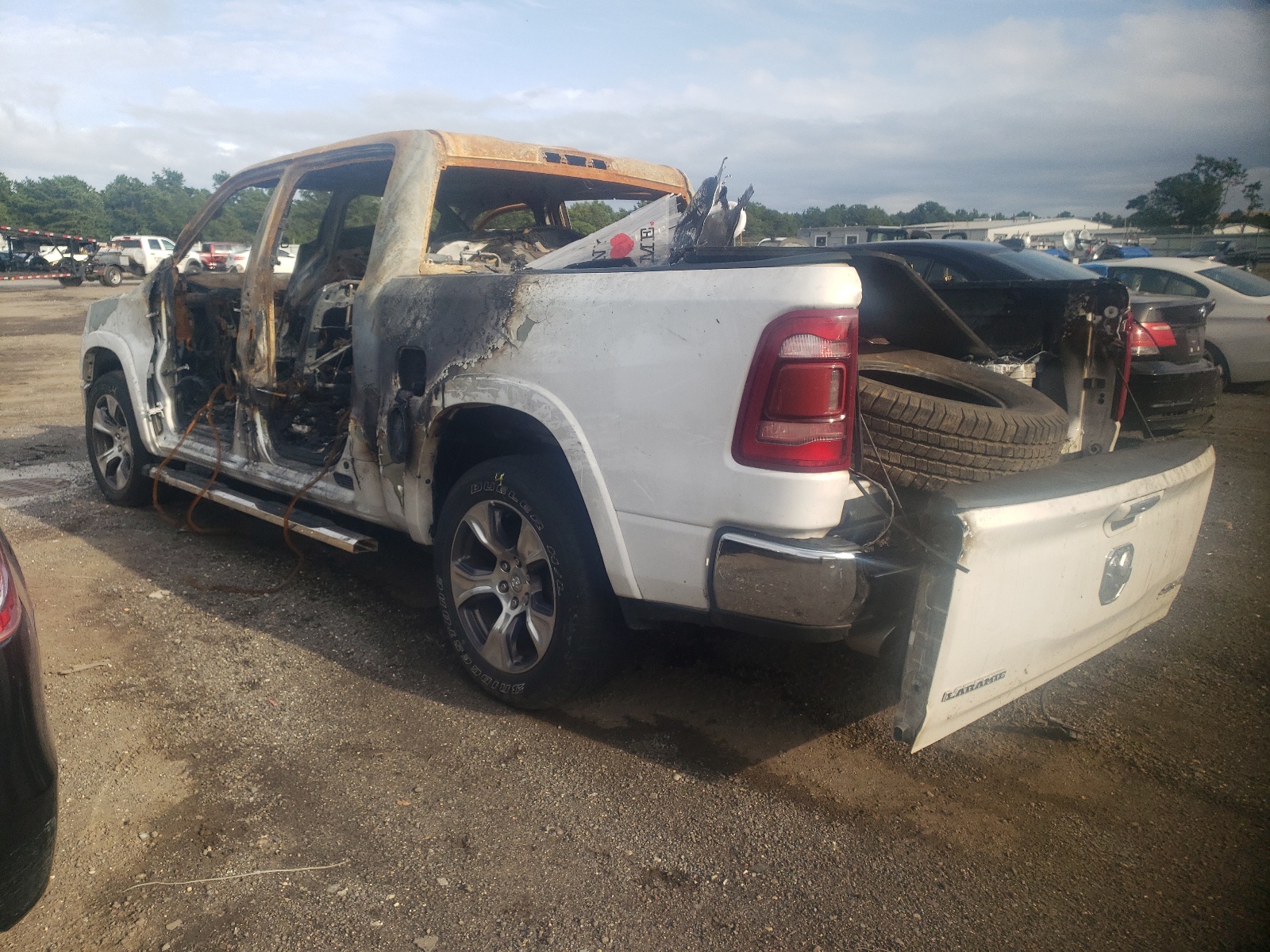 Photo 3 from auction – 2019 RAM 1500 LARAM with VIN 1C6SRFJT9KN760208