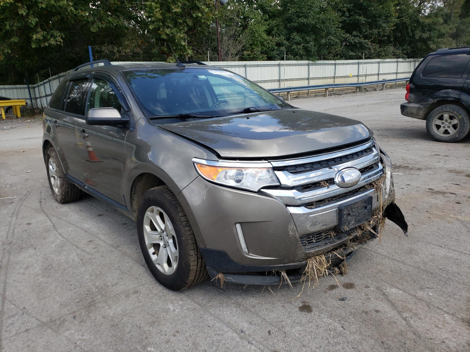 FORD EDGE SEL 2013 with VIN 2FMDK4JC2DBC57589 - Photo from auction