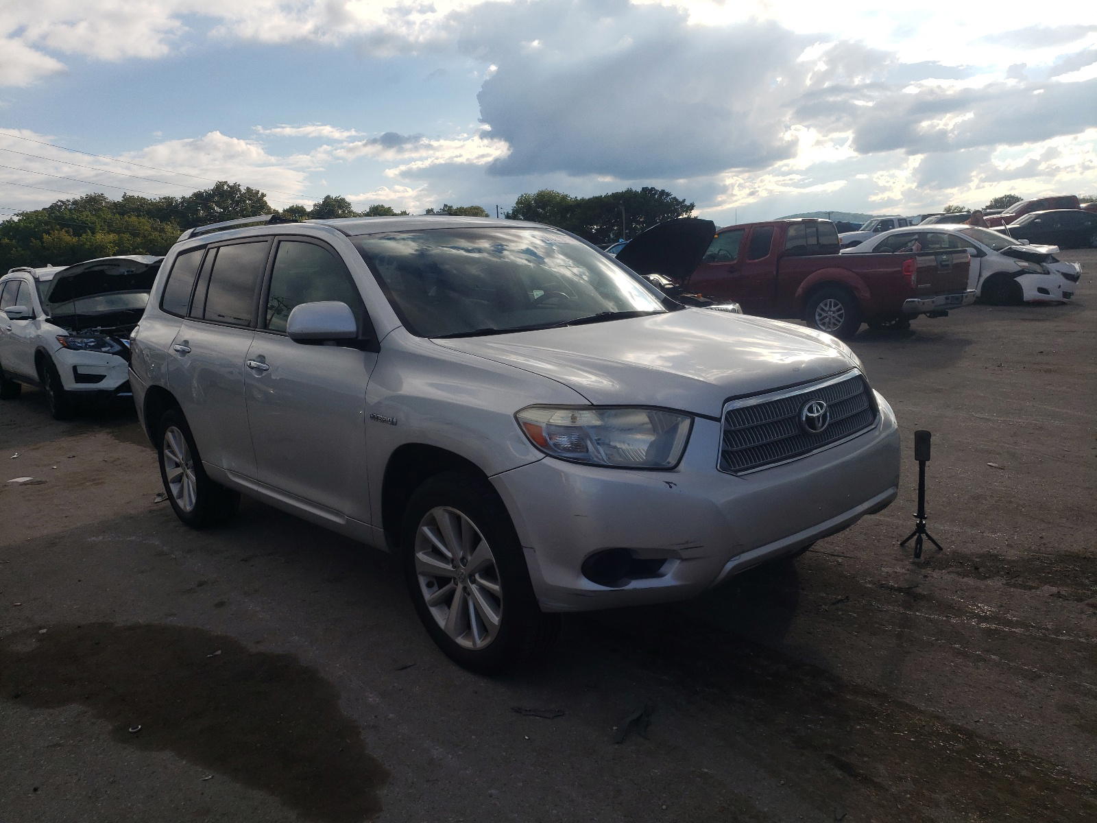 TOYOTA HIGHLANDER 2008 with VIN JTEEW41A582003409 - Photo from auction