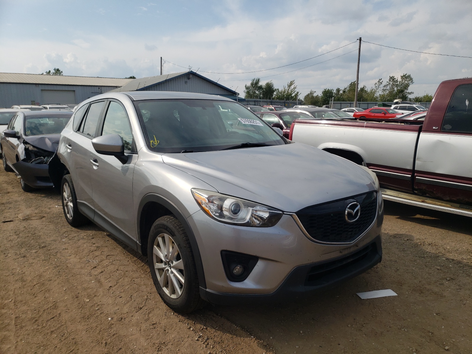 MAZDA CX-5 TOURI 2015 with VIN JM3KE2CY1F0435231 - Photo from auction